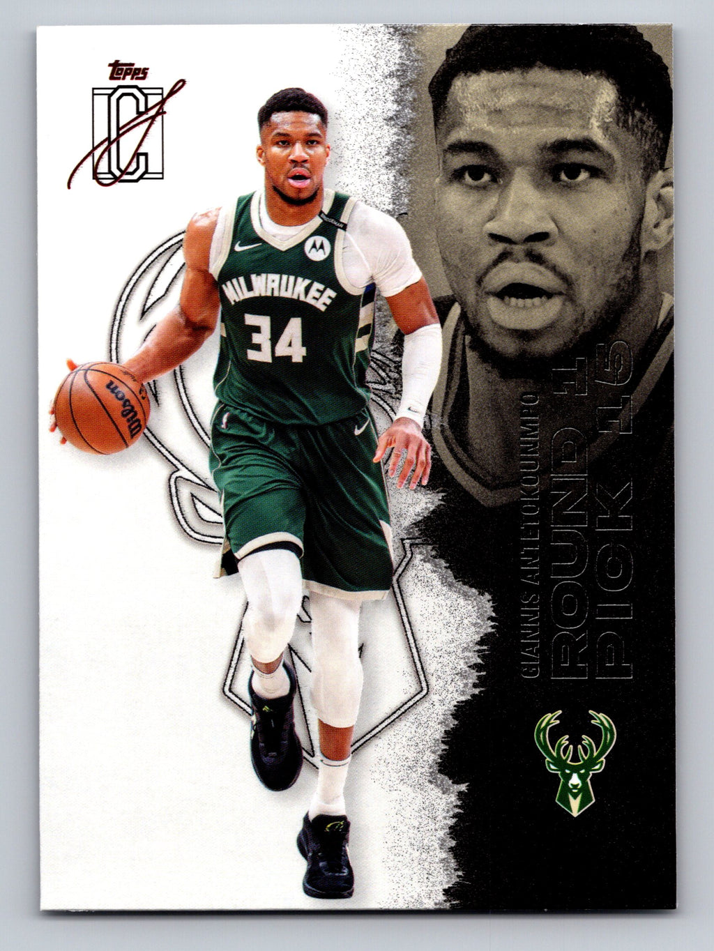 2025-26 Topps Signature Class #56 Giannis Antetokounmpo