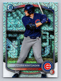 2025 Bowman Draft #BDC-21 Josiah Hartshorn Chrome Mojo Refractor