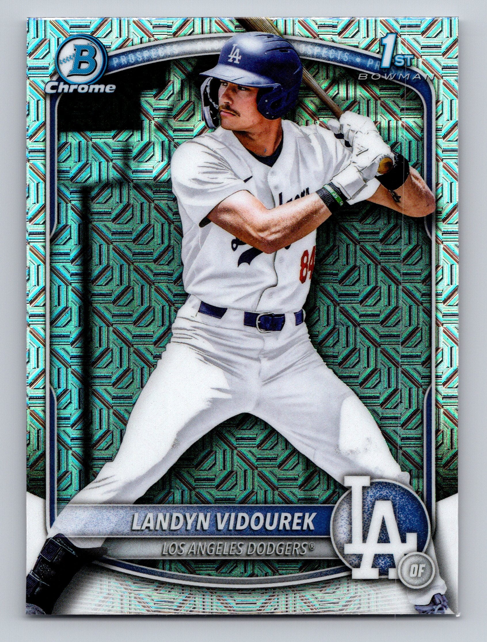 2025 Bowman Draft #BDC-158 Landyn Vidourek Chrome Mojo Refractor