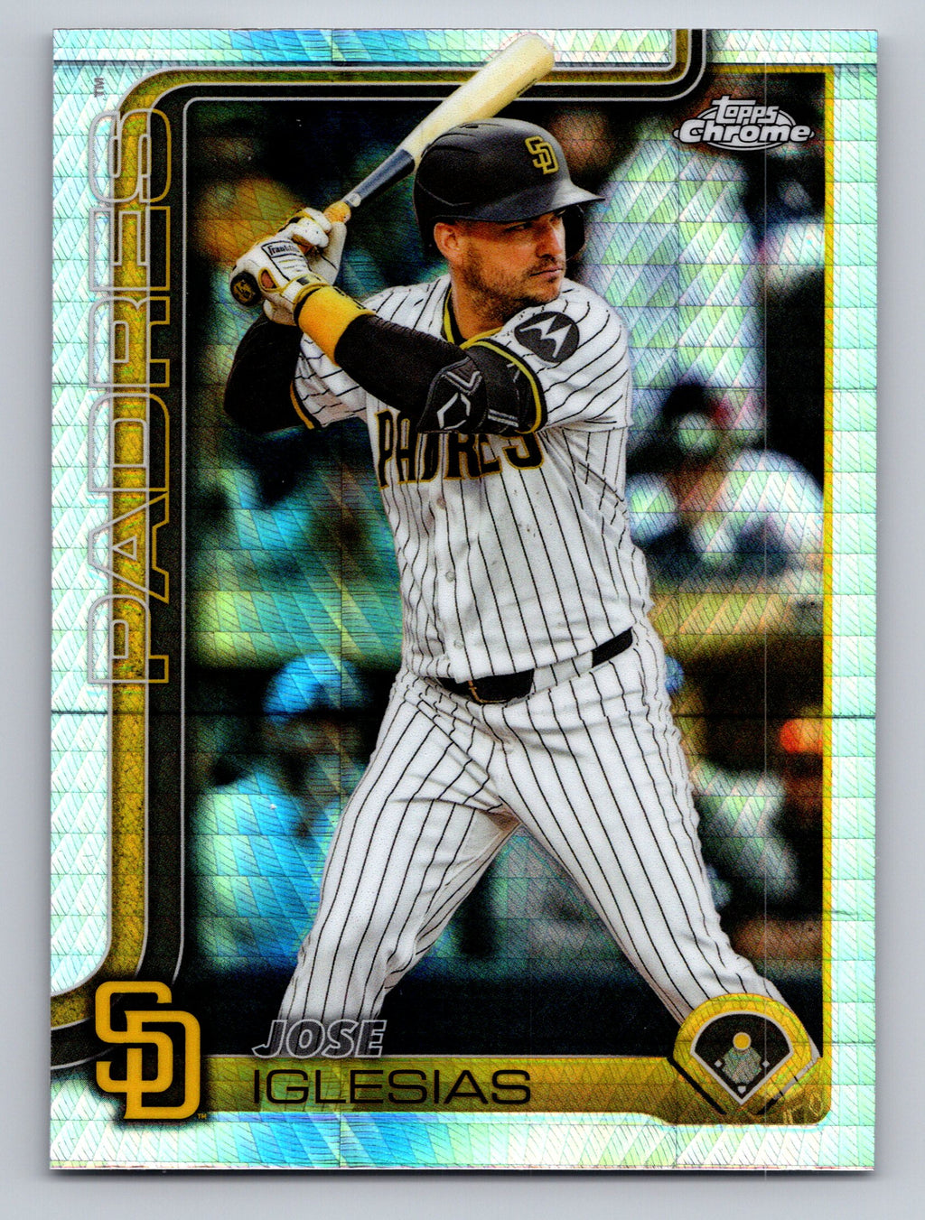 2025 Topps Chrome Update #USC60 Jose Iglesias Prism Refractors