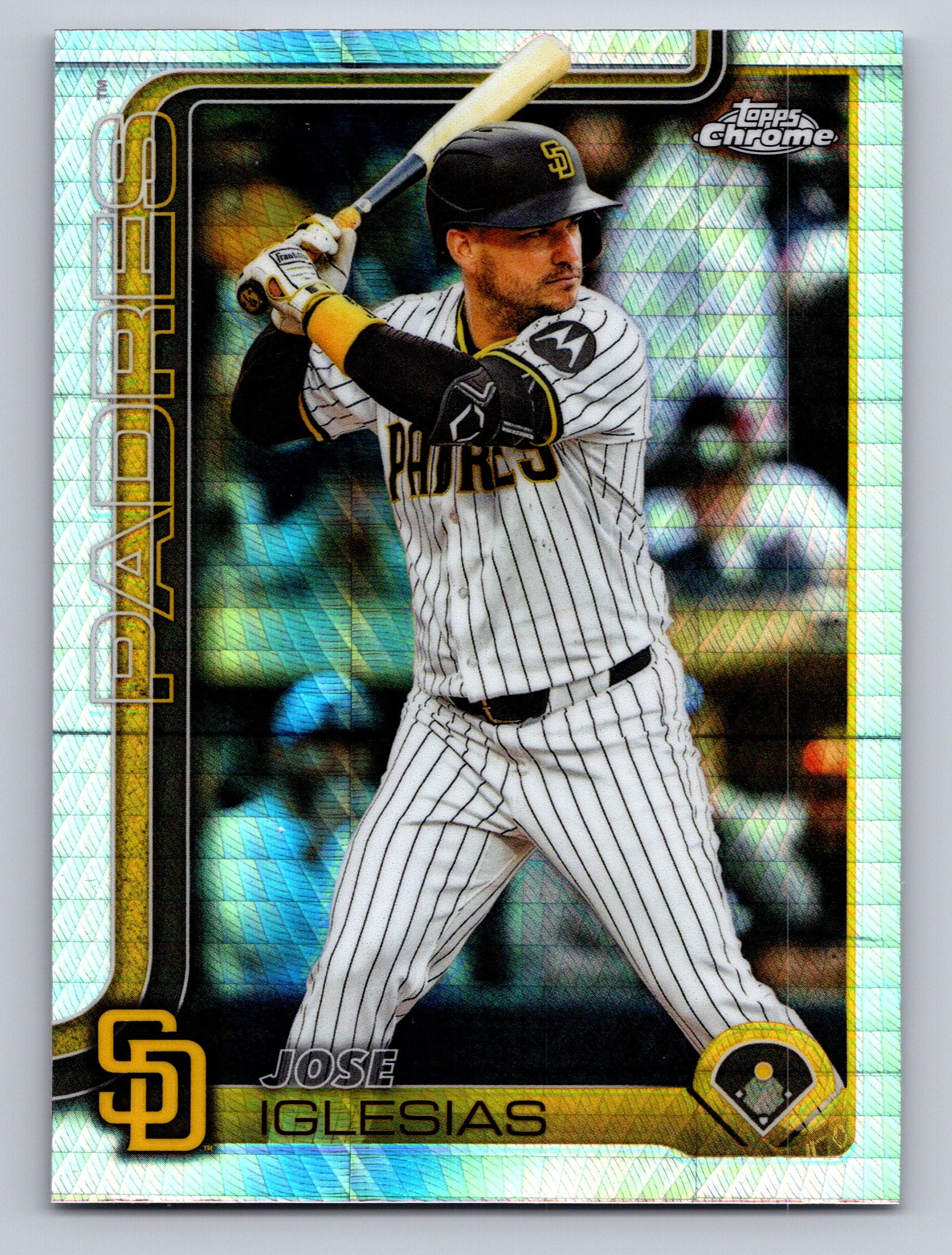 2025 Topps Chrome Update #USC60 Jose Iglesias Prism Refractors