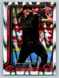 2025 Topps Chrome Update #USC110 Rhett Lowder RayWave Refractor