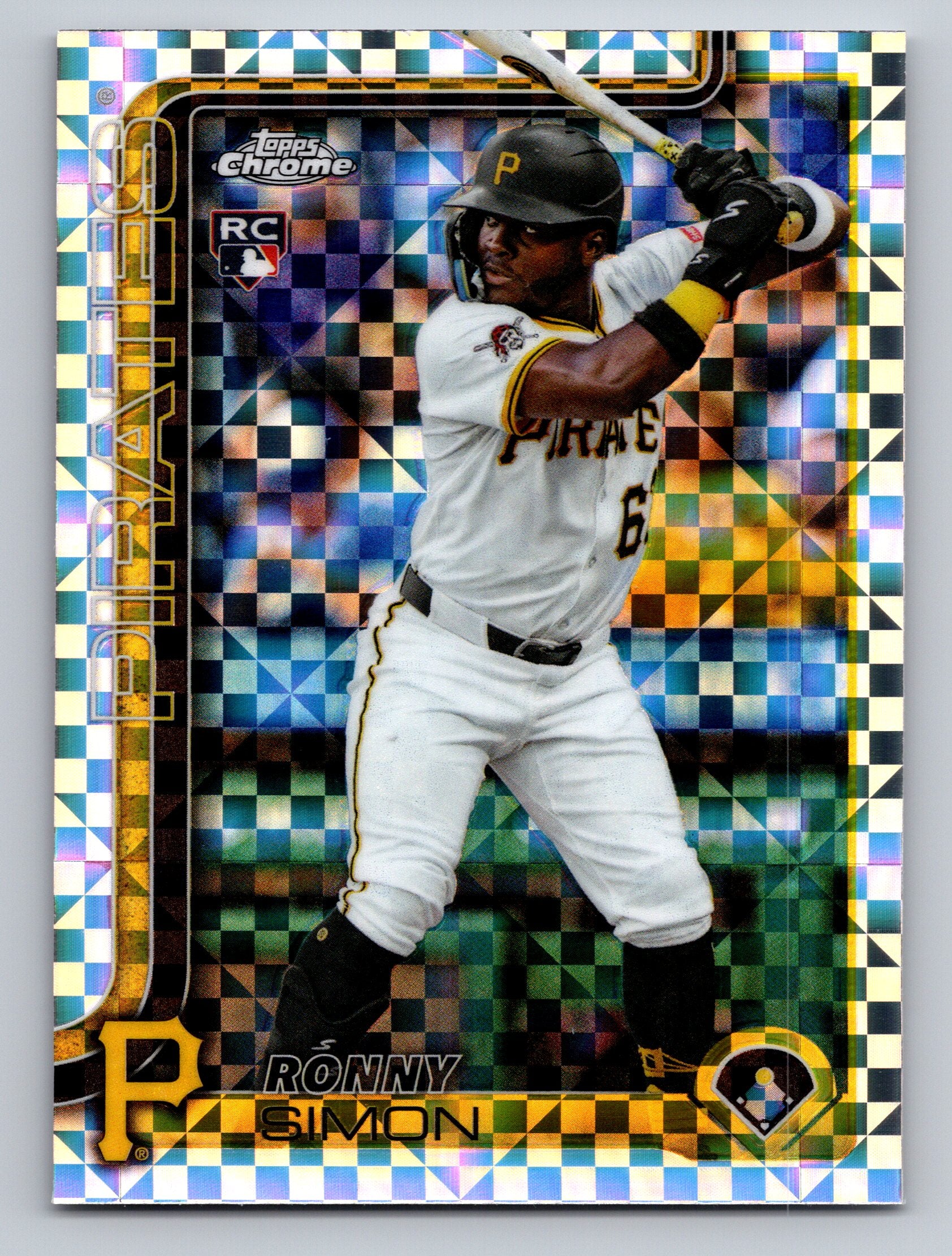 2025 Topps Chrome Update #USC35 Ronny Simon X-Fractors