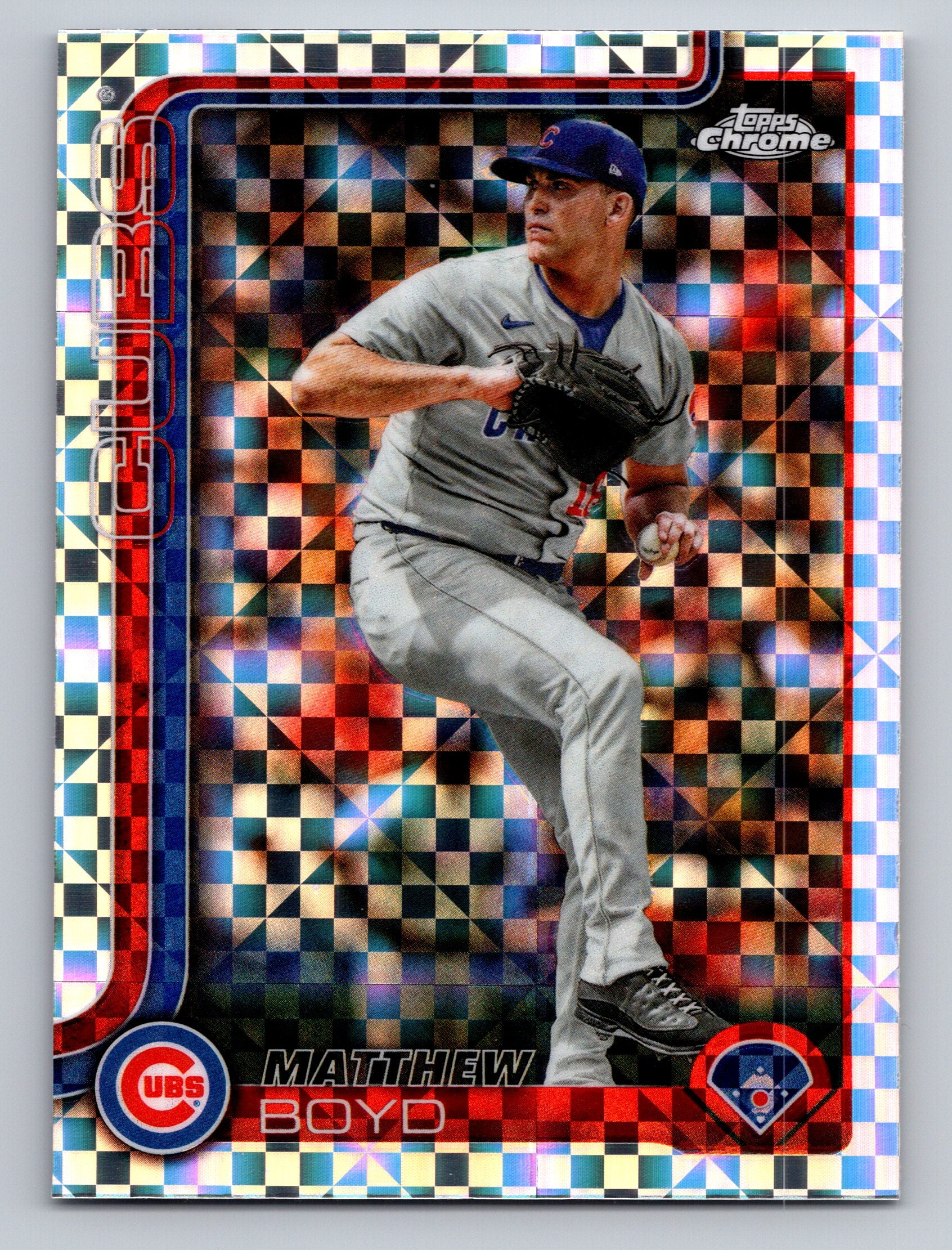 2025 Topps Chrome Update #USC184 Matthew Boyd X-Fractors