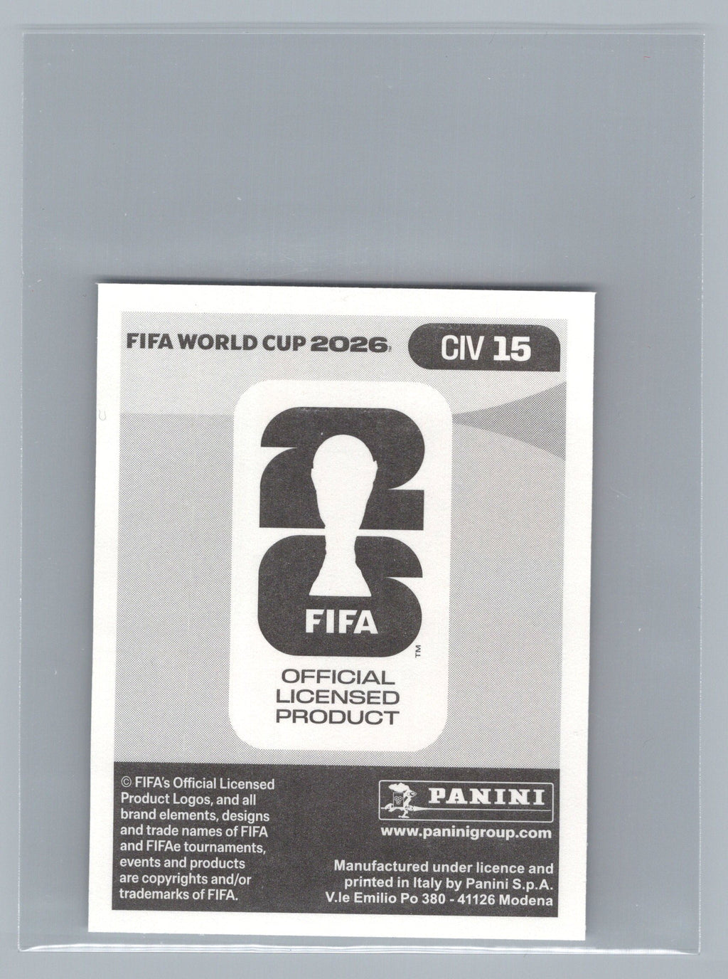 2026 Panini FIFA World Cup Stickers #CIV15 Amad Diallo
