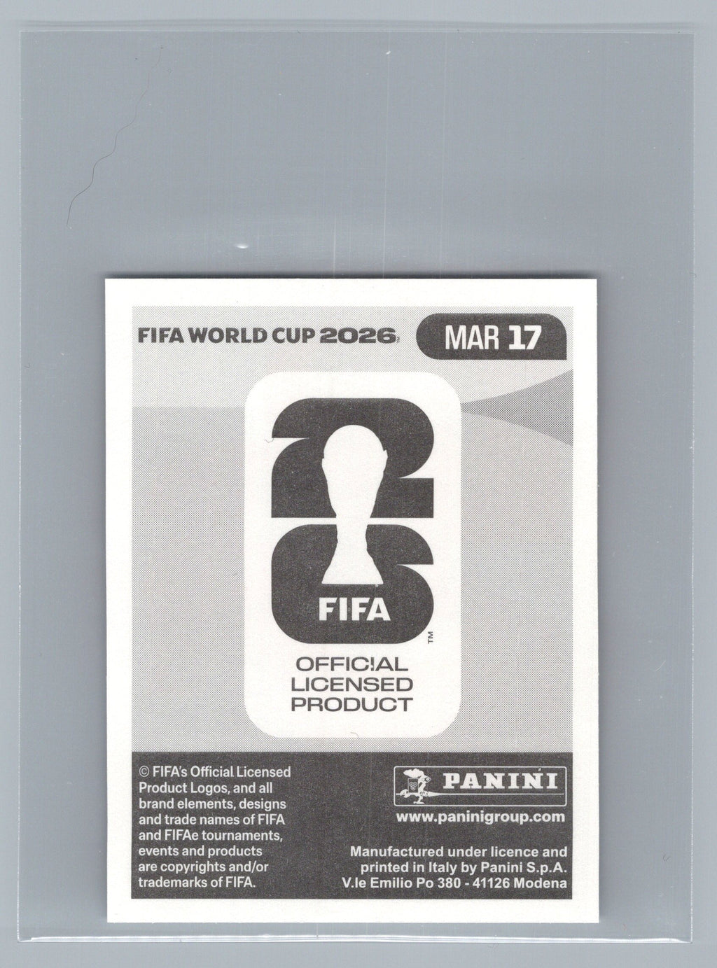 2026 Panini FIFA World Cup Stickers #MAR17 Abde Ezzalzouli MAR Morocco
