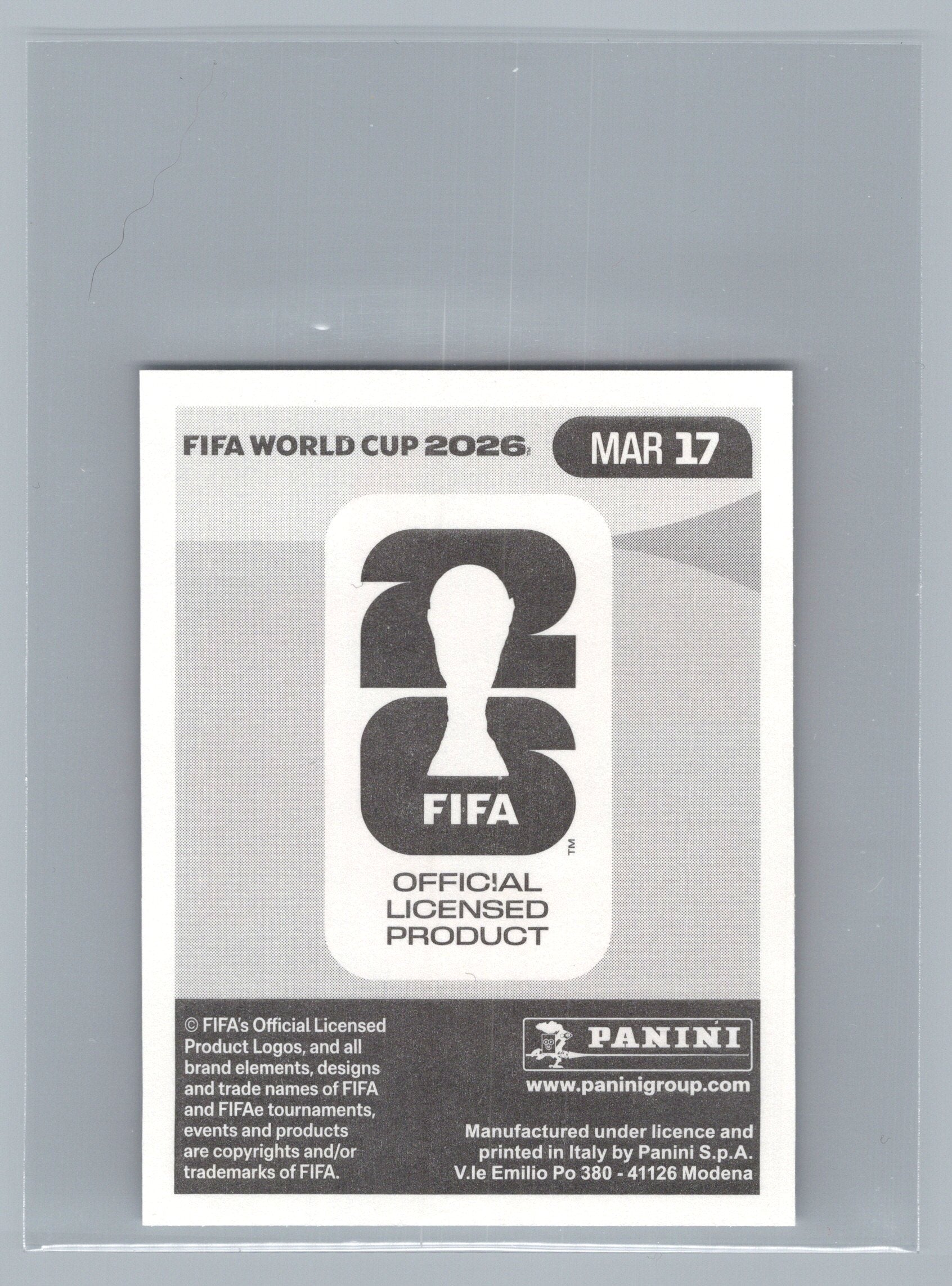 2026 Panini FIFA World Cup Stickers #MAR17 Abde Ezzalzouli MAR Morocco