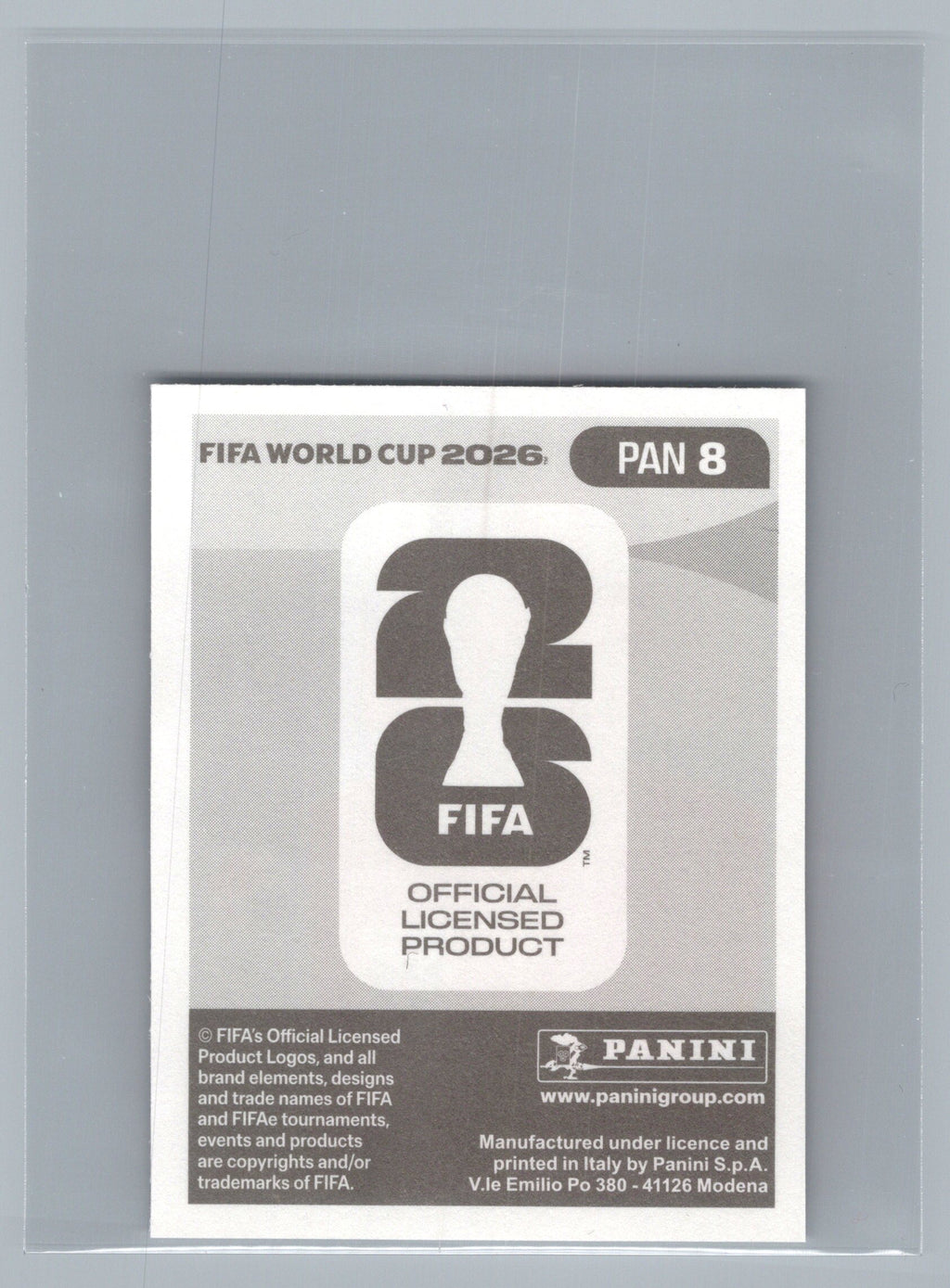 2026 Panini FIFA World Cup Stickers #PAN8 Jose Cordoba PAN Panama