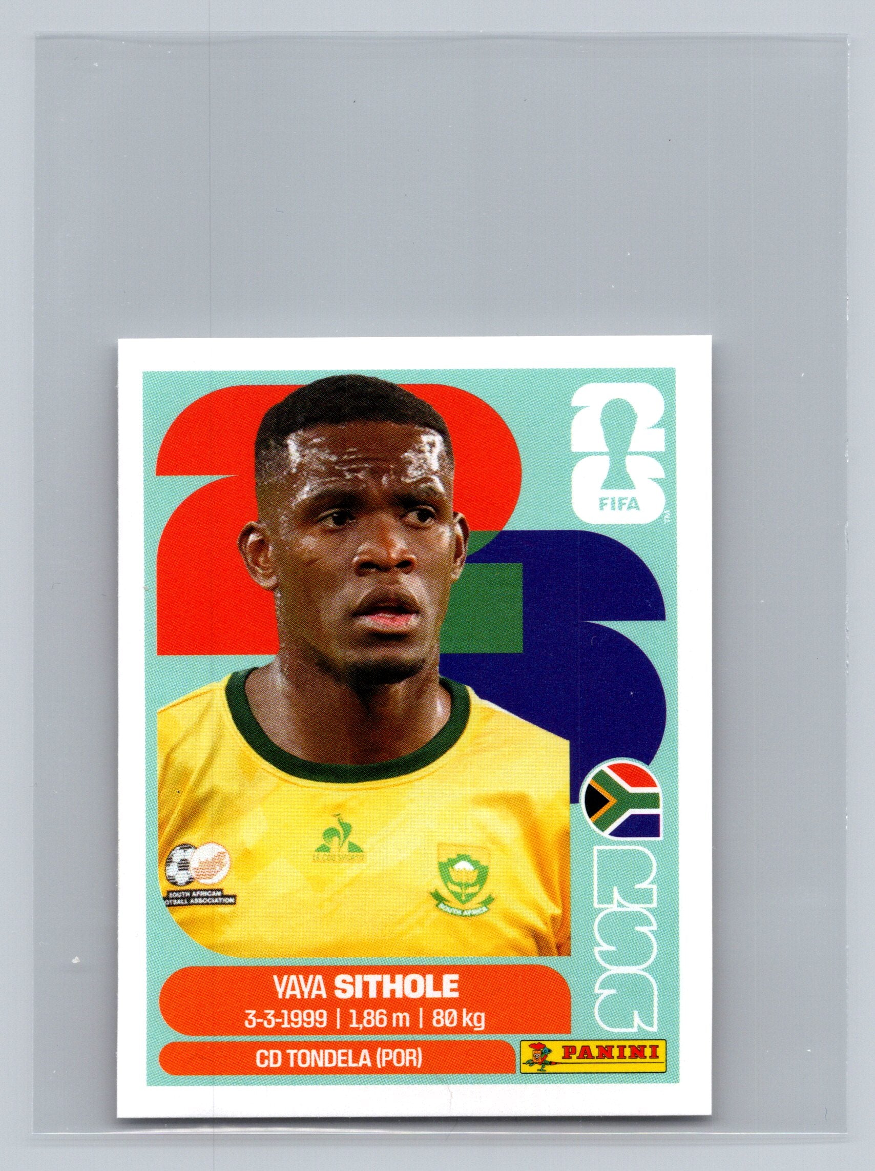 2026 Panini FIFA World Cup Stickers #RSA15 Yaya Sithole RSA South Africa