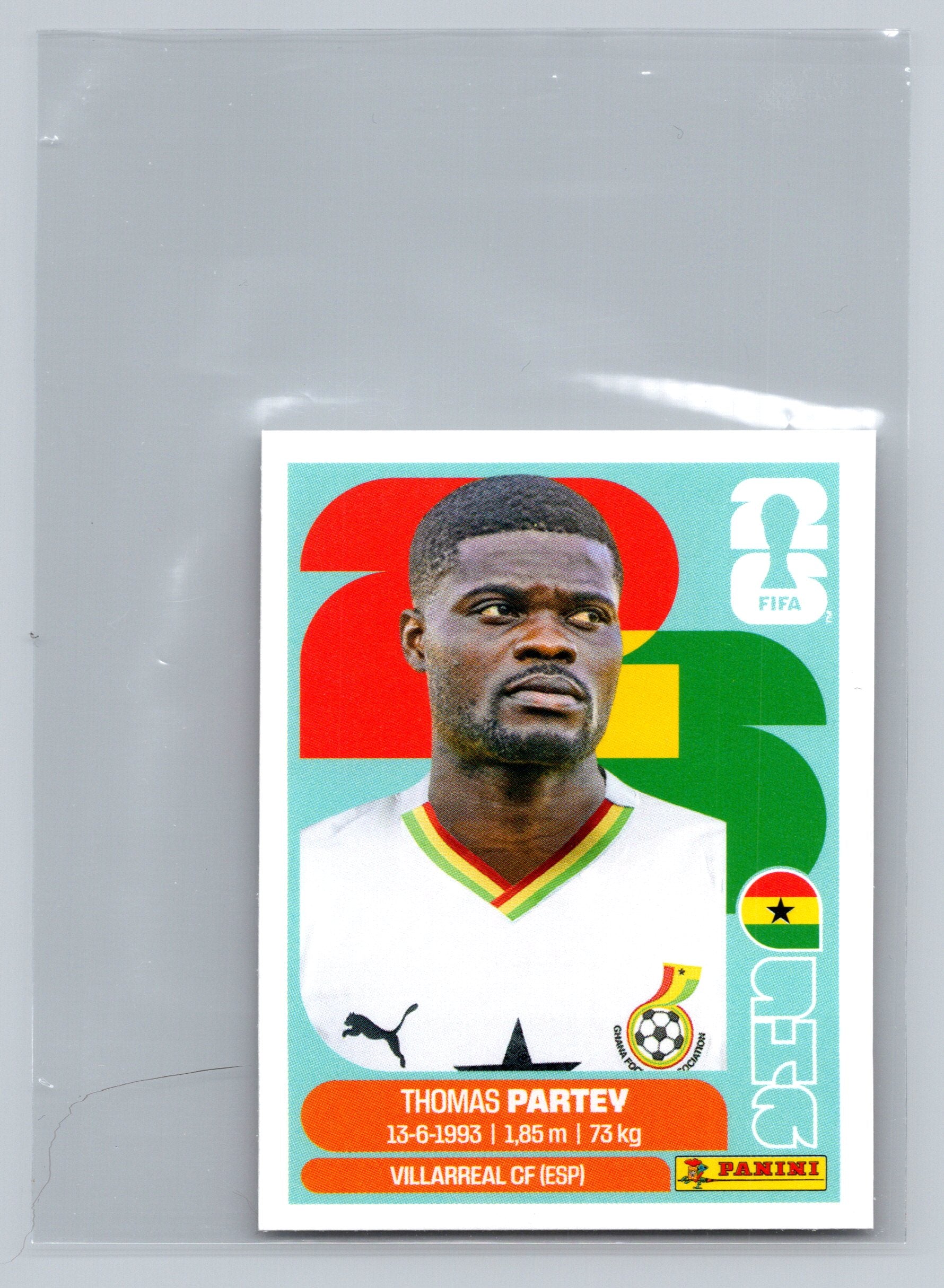 2026 Panini FIFA World Cup Stickers #GHA10 Thomas Partey GHA Ghana