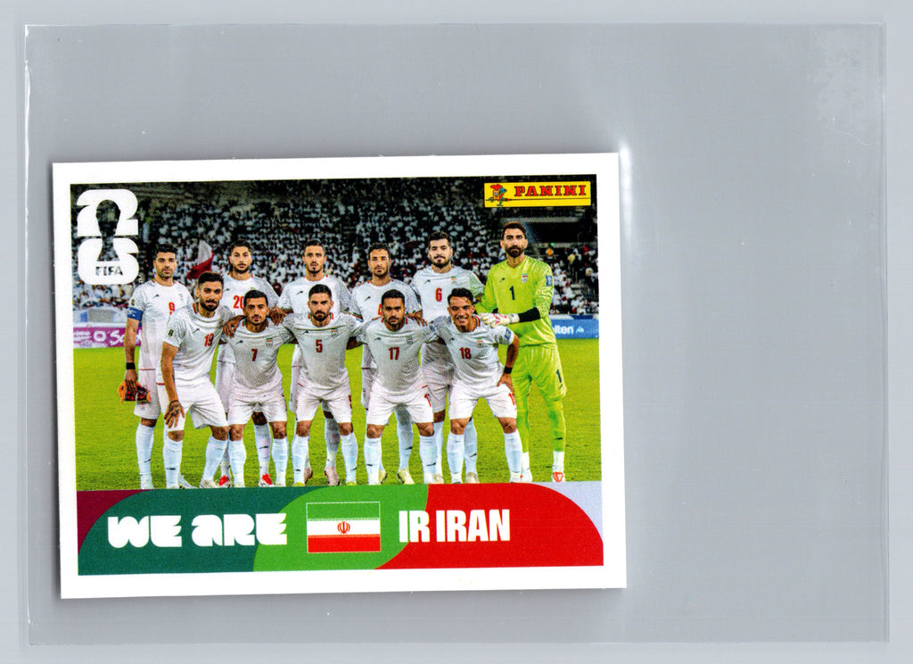 2026 Panini FIFA World Cup Stickers #IRN13 Team Photo IRN Iran