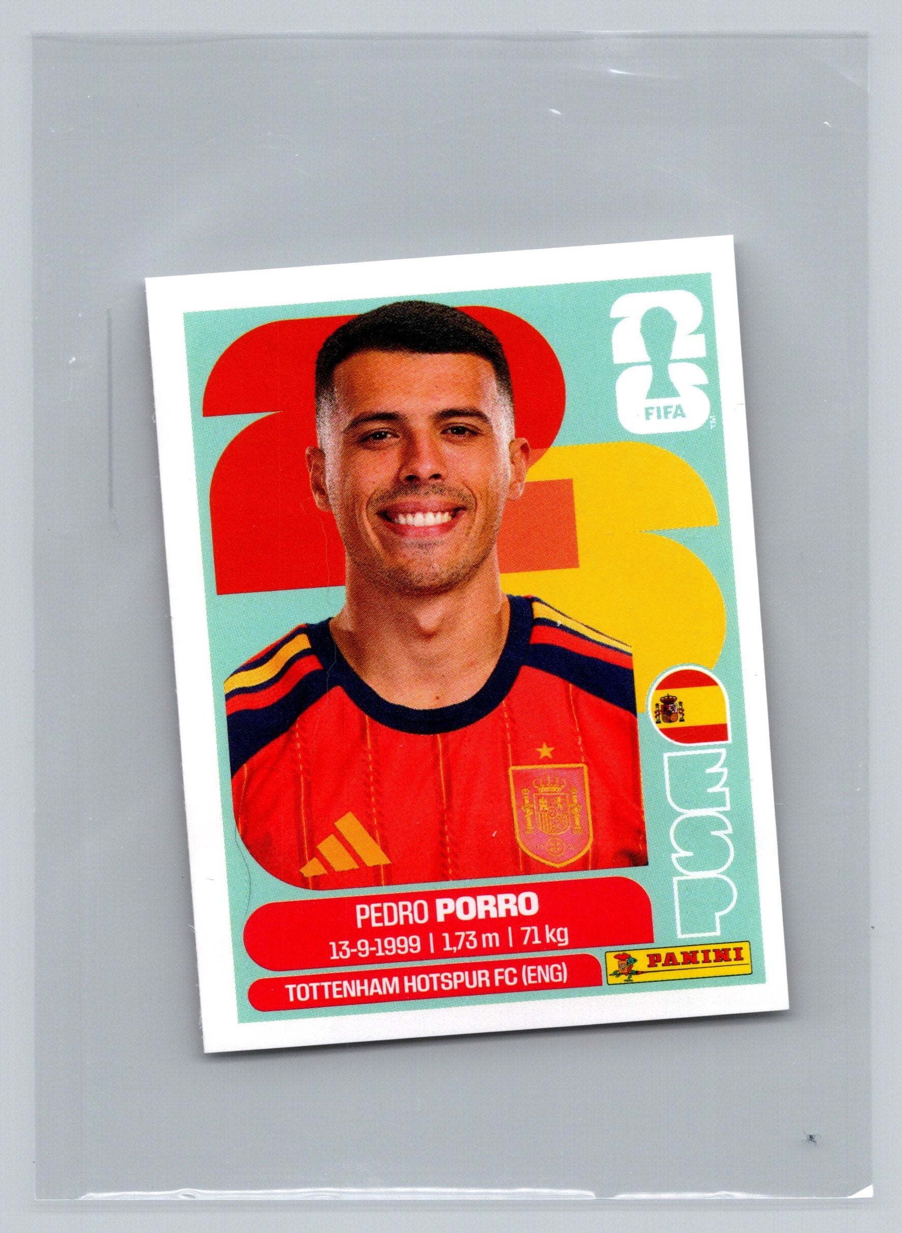 2026 Panini FIFA World Cup Stickers #ESP6 Pedro Porro