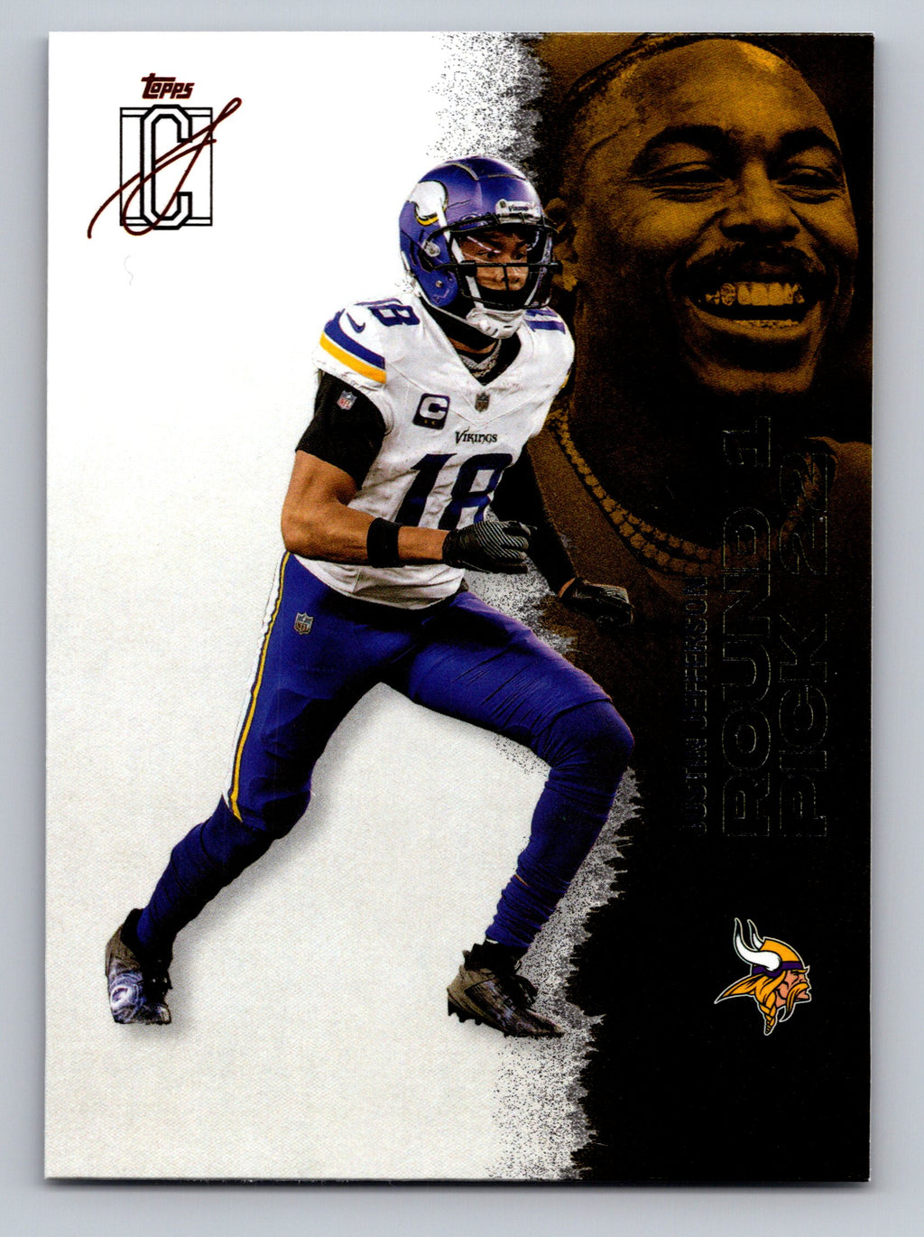 2025 Topps Signature Class #36 Justin Jefferson
