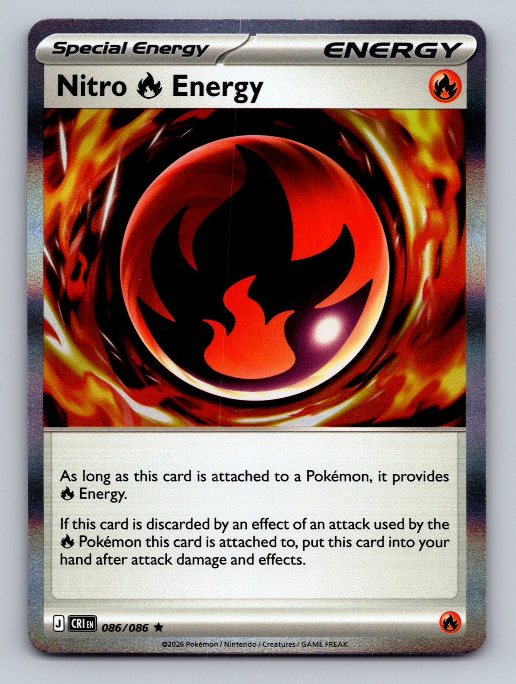 ME04: Chaos Rising #086/086 Nitro R Energy
