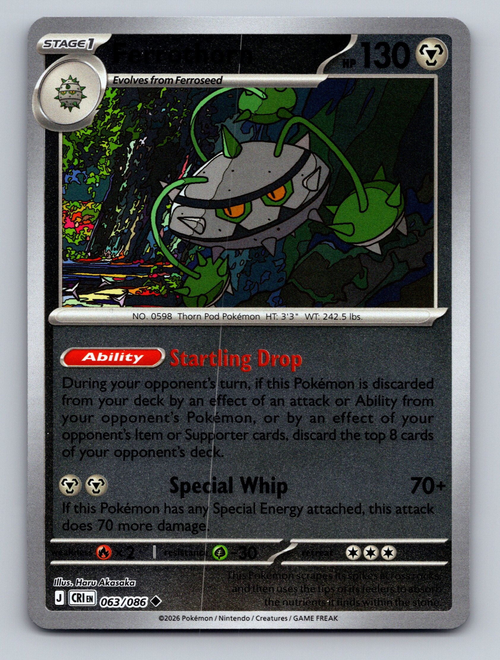 ME04: Chaos Rising #063/086 Ferrothorn