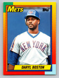 1990 Topps Traded #11T Daryl Boston Gray Card Stock (Pack Version)