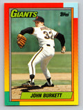 1990 Topps Traded #16T John Burkett Gray Card Stock (Pack Version)