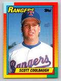 1990 Topps Traded #22T Scott Coolbaugh Gray Card Stock (Pack Version)