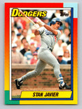 1990 Topps Traded #47T Stan Javier Gray Card Stock (Pack Version)