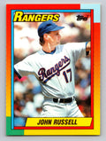 1990 Topps Traded #107T John Russell Gray Card Stock (Pack Version)