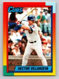1990 Topps Traded #126T Hector Villanueva Gray Card Stock (Pack Version)
