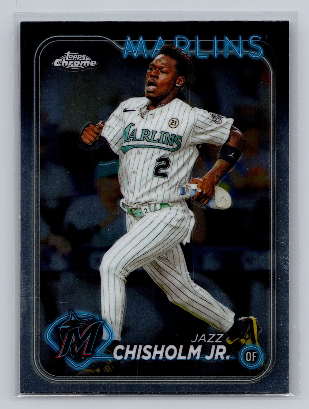 2024 Topps Chrome #70 Jazz Chisholm Jr.