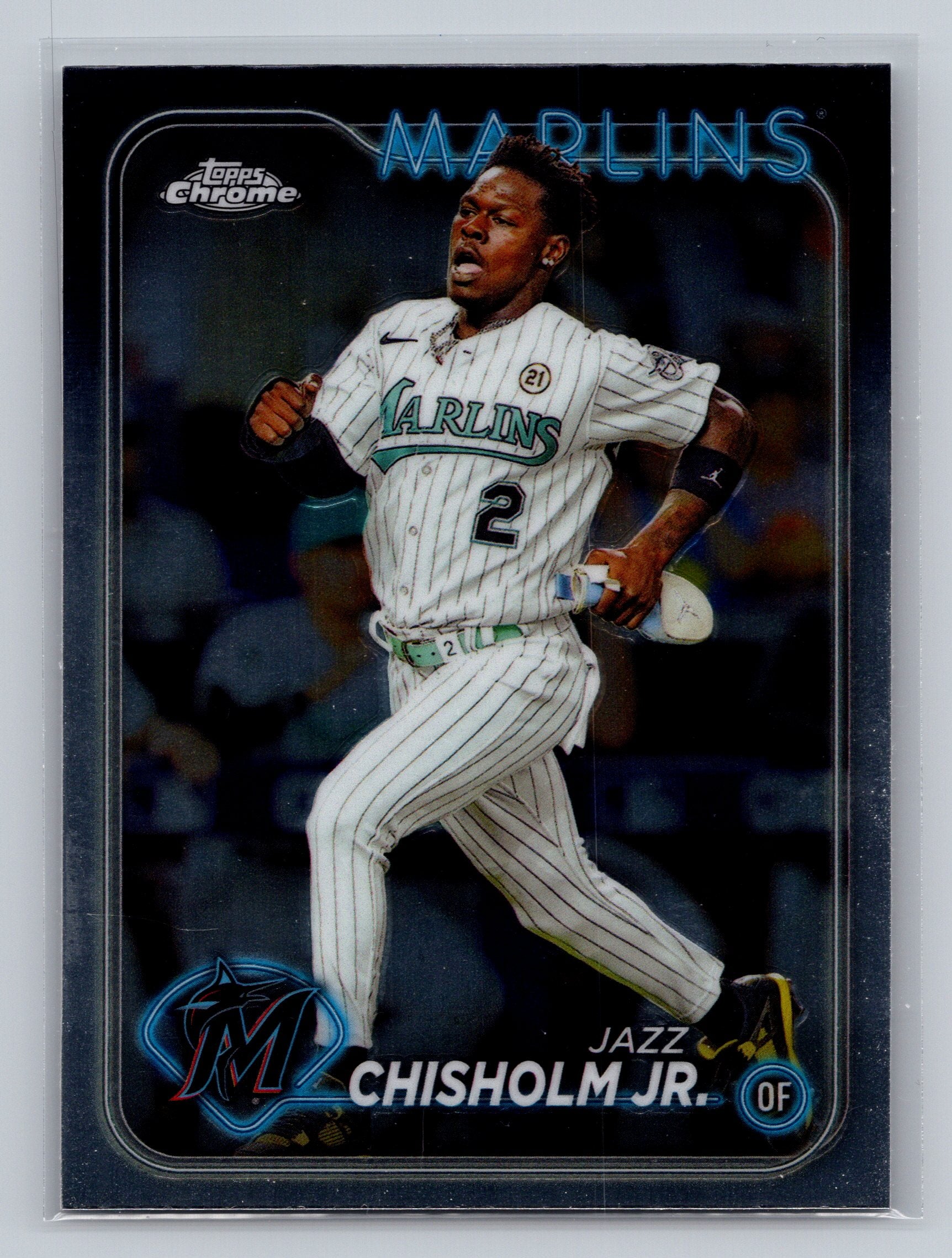 2024 Topps Chrome #70 Jazz Chisholm Jr.