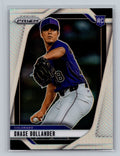 2025 Panini Prizm #217 Chase Dollander Silver Prizms