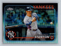 2024 Topps Chrome #275 Giancarlo Stanton Prism Refractors
