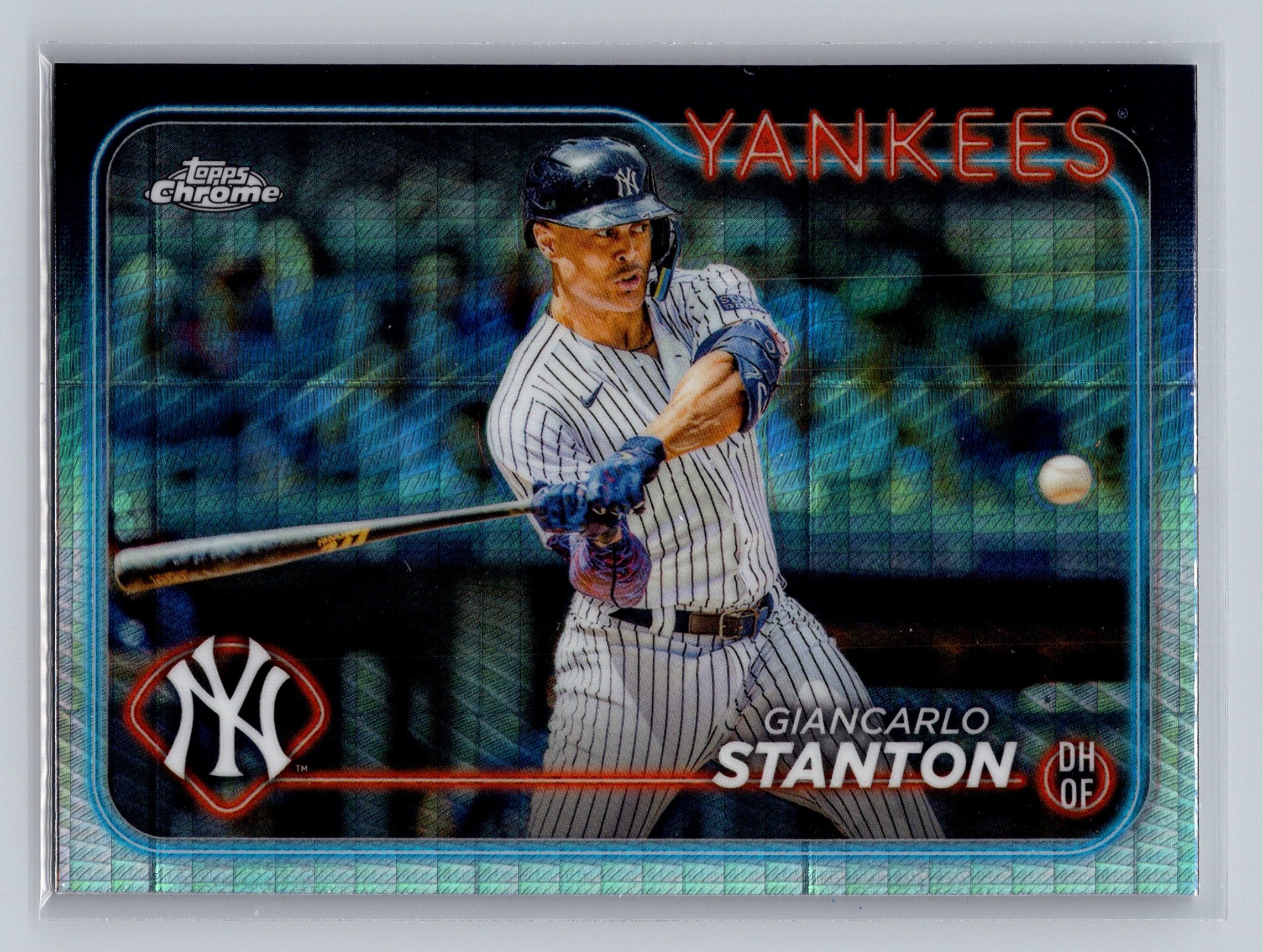 2024 Topps Chrome #275 Giancarlo Stanton Prism Refractors
