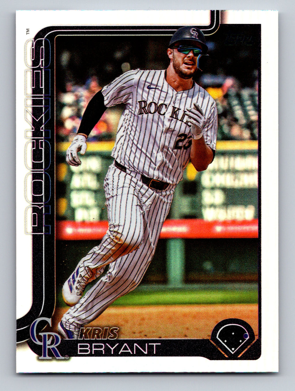 2025 Topps #405 Kris Bryant Rainbow Foil