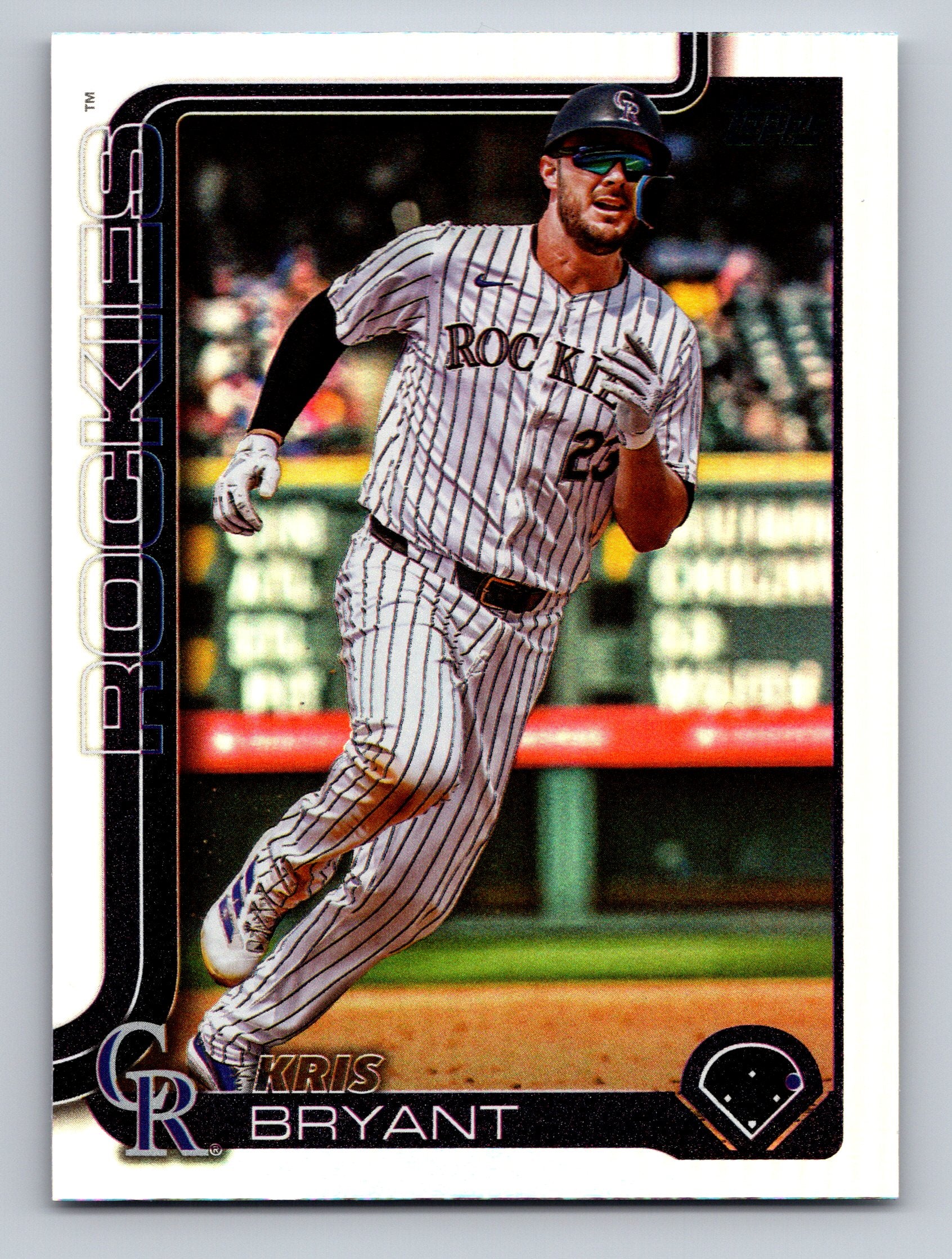 2025 Topps #405 Kris Bryant Rainbow Foil