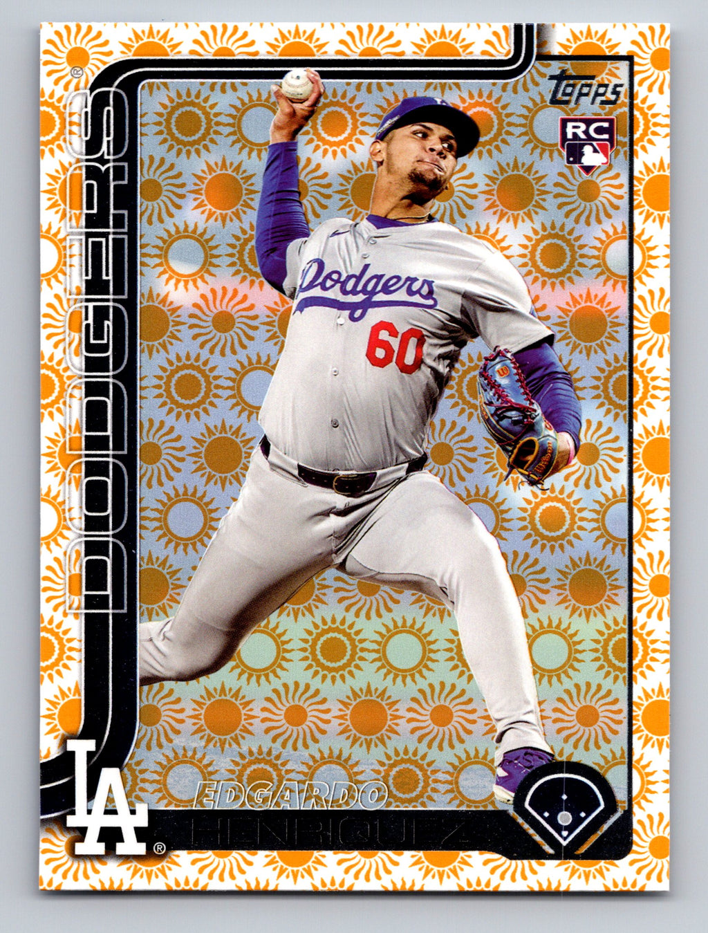 2025 Topps #513 Edgardo Henriquez Holiday