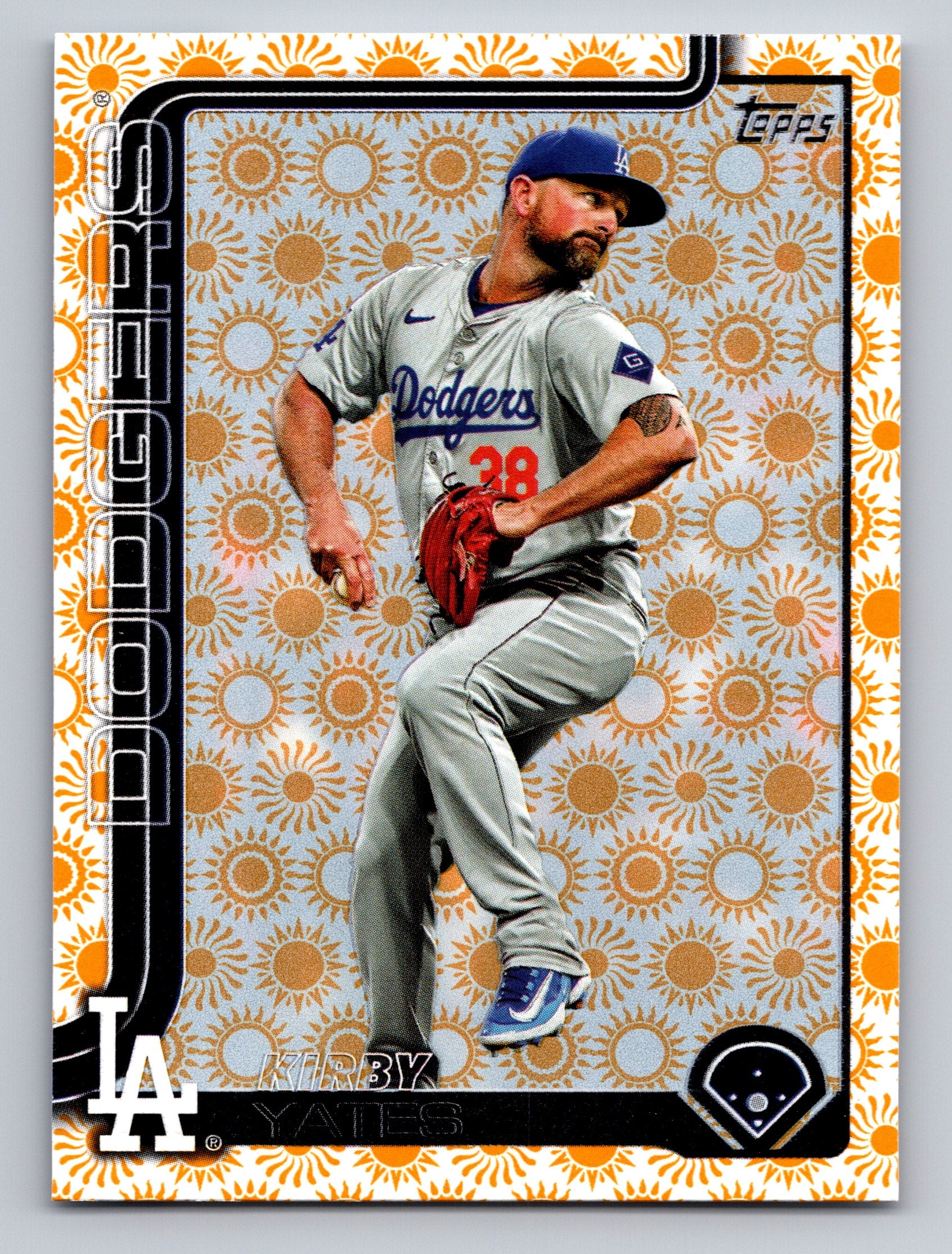2025 Topps #397 Kirby Yates Holiday