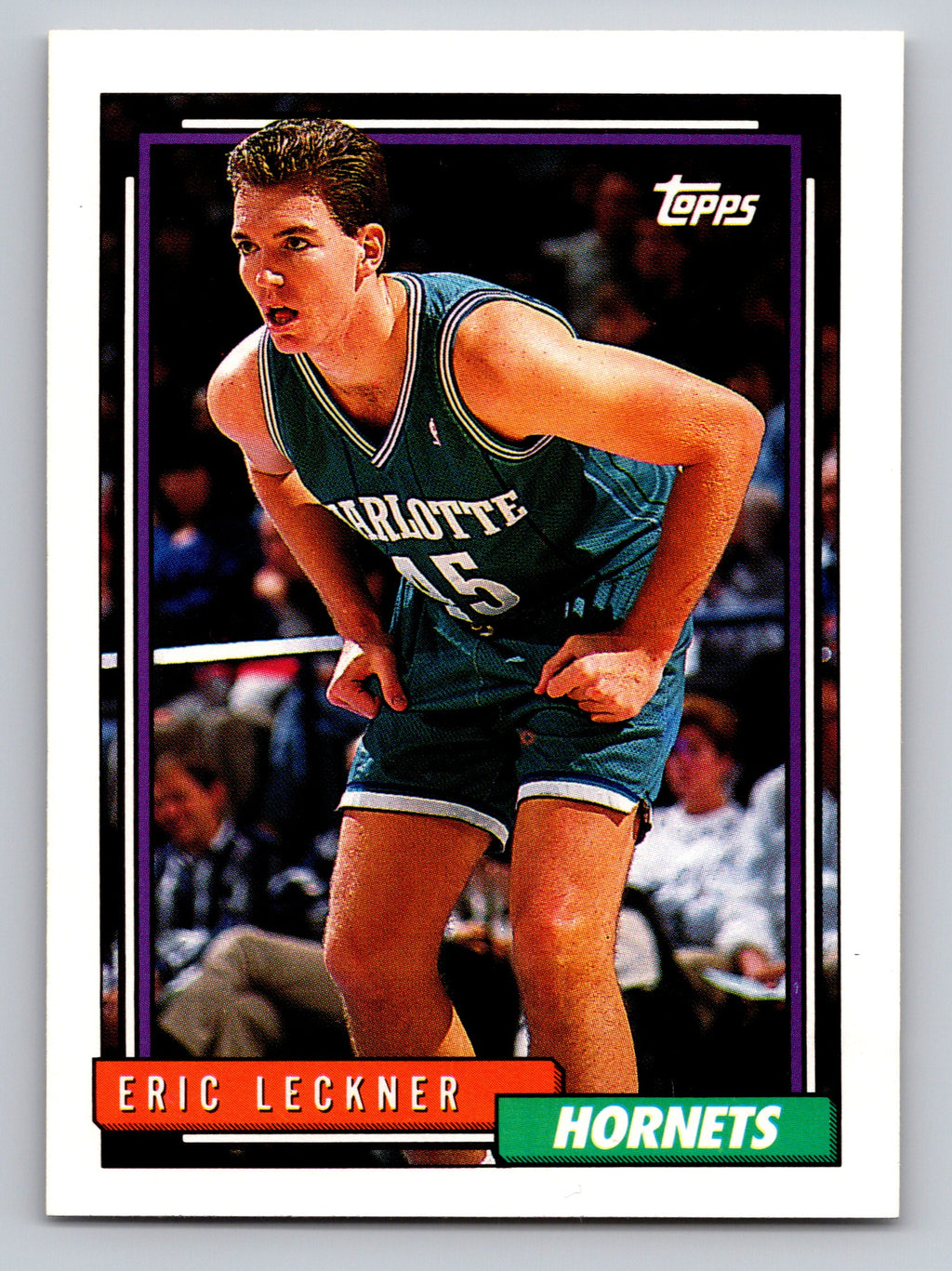1992-93 Topps #40 Eric Leckner