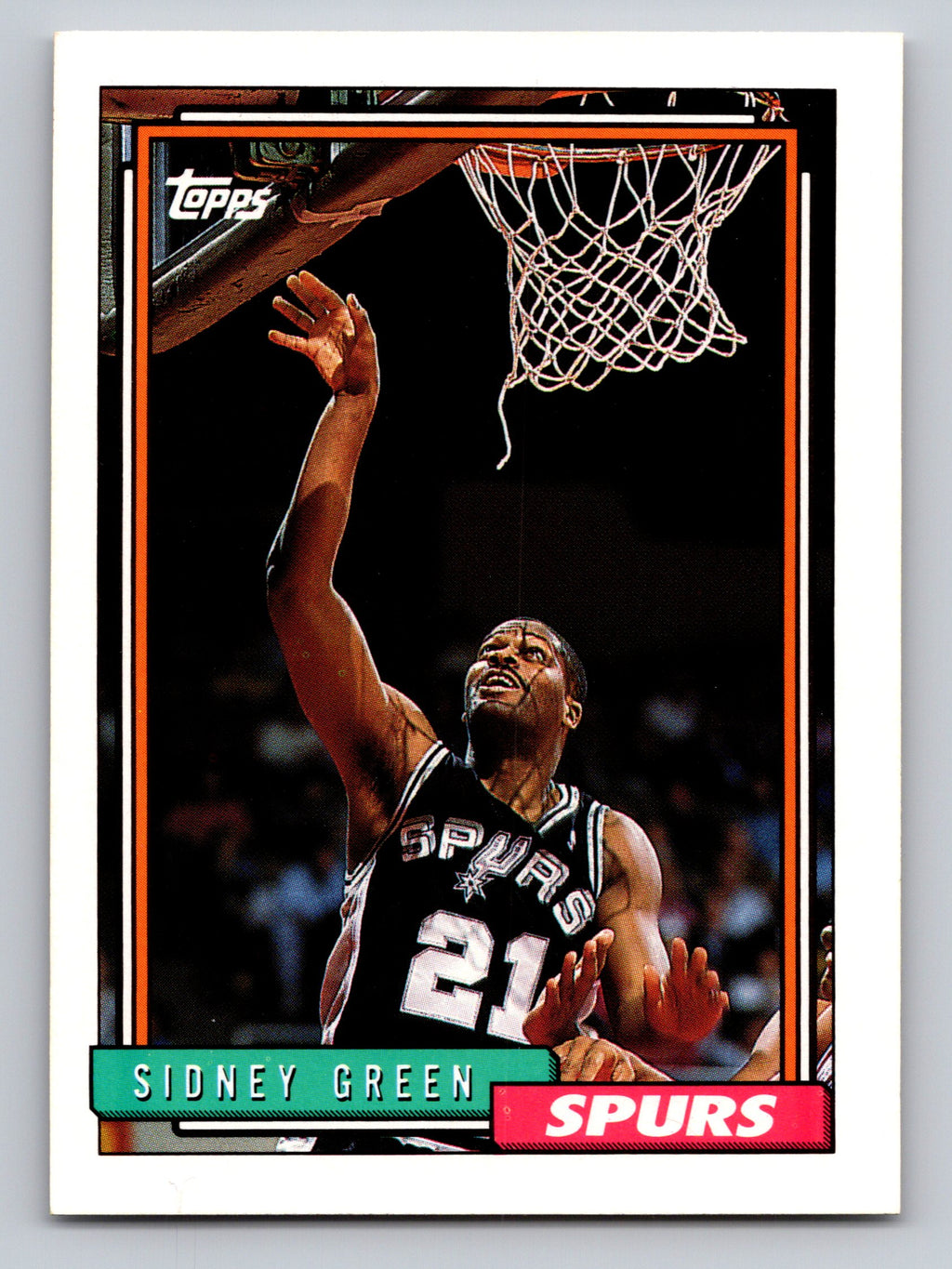 1992-93 Topps #52 Sidney Green