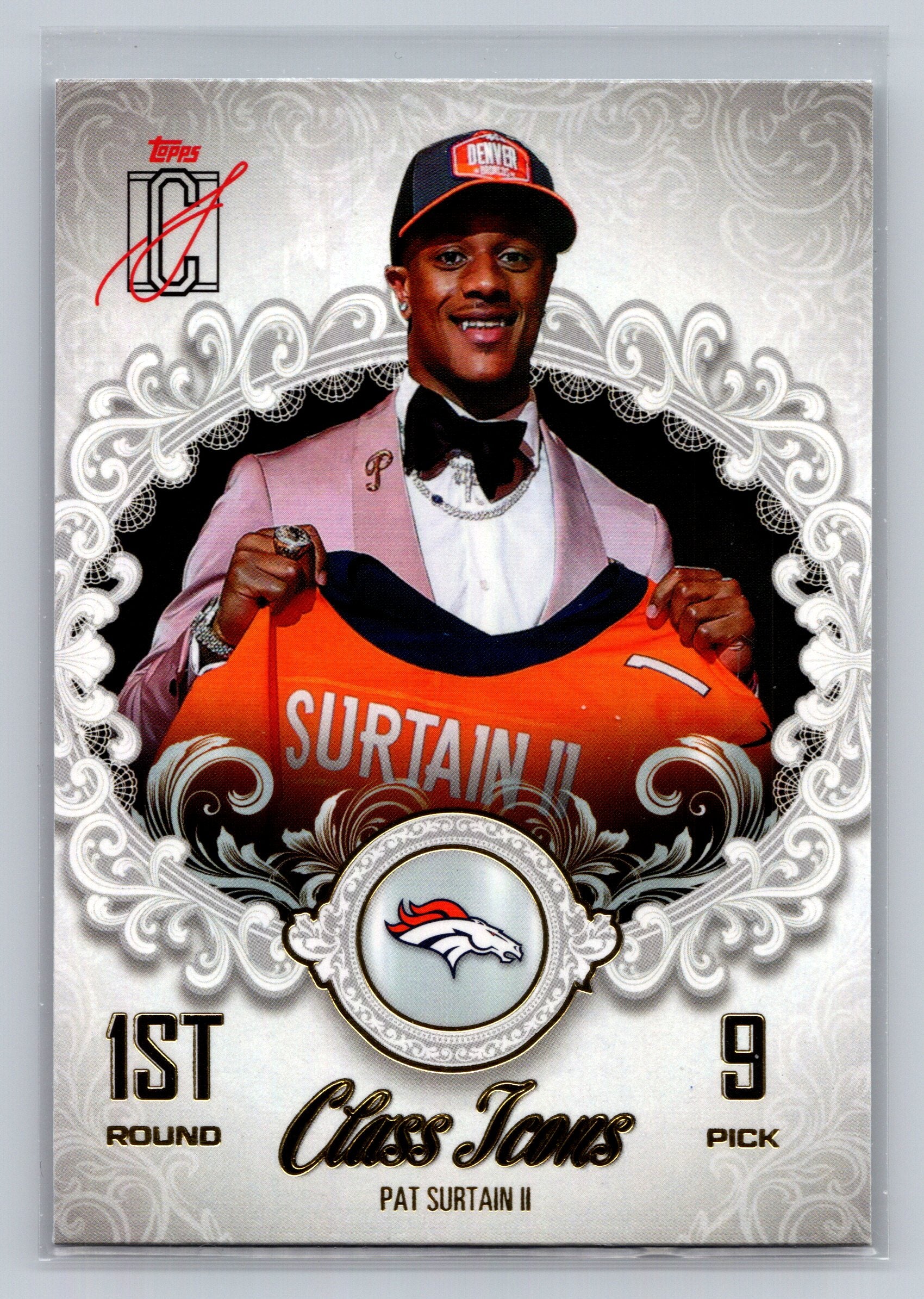 2025 Topps Signature Class #CI-5 Patrick Surtain II Class Icons
