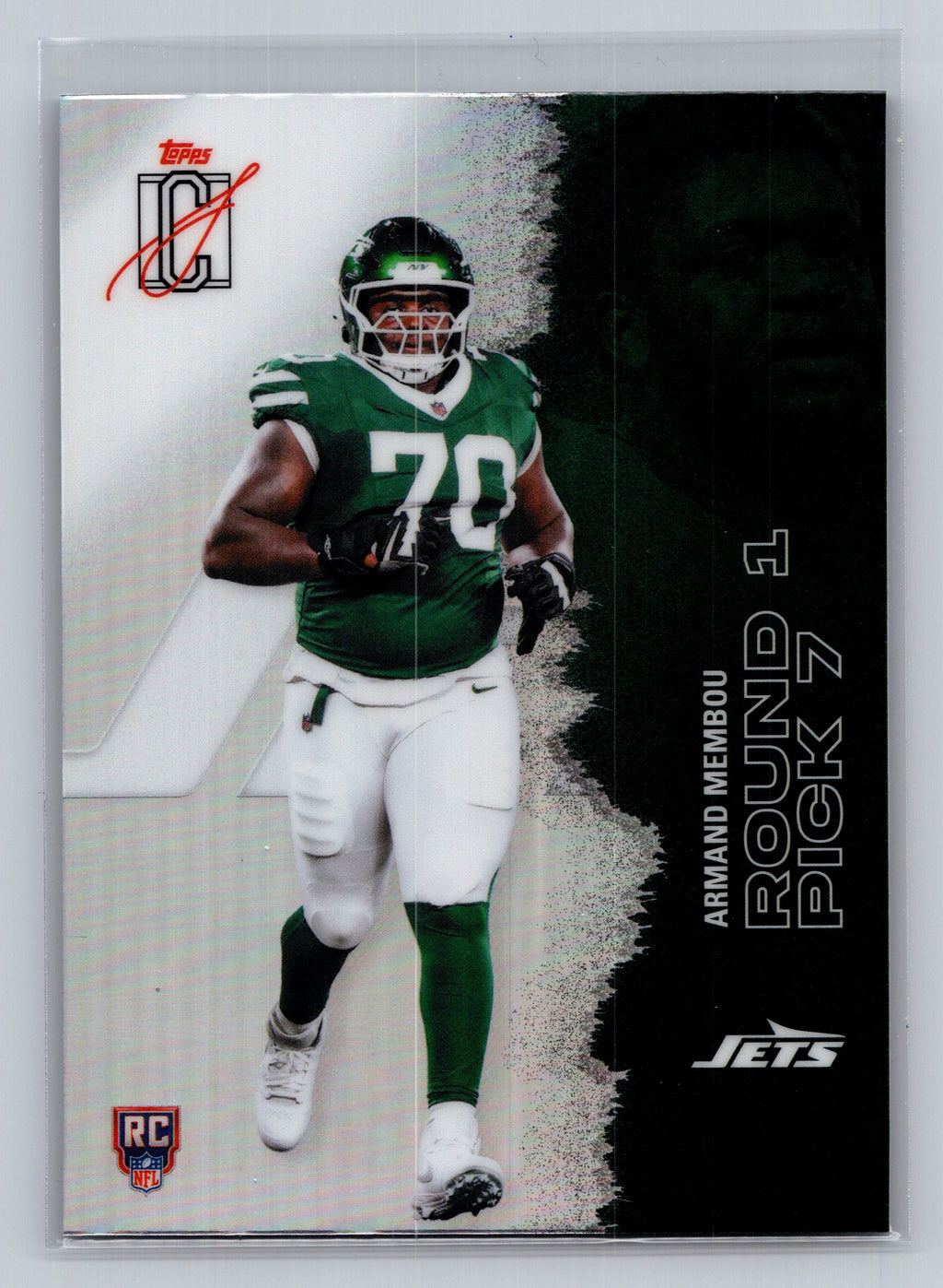 2025 Topps Signature Class #163 Armand Membou Chrome