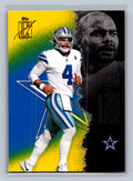 2025 Topps Signature Class #15 Dak Prescott Blue & Yellow