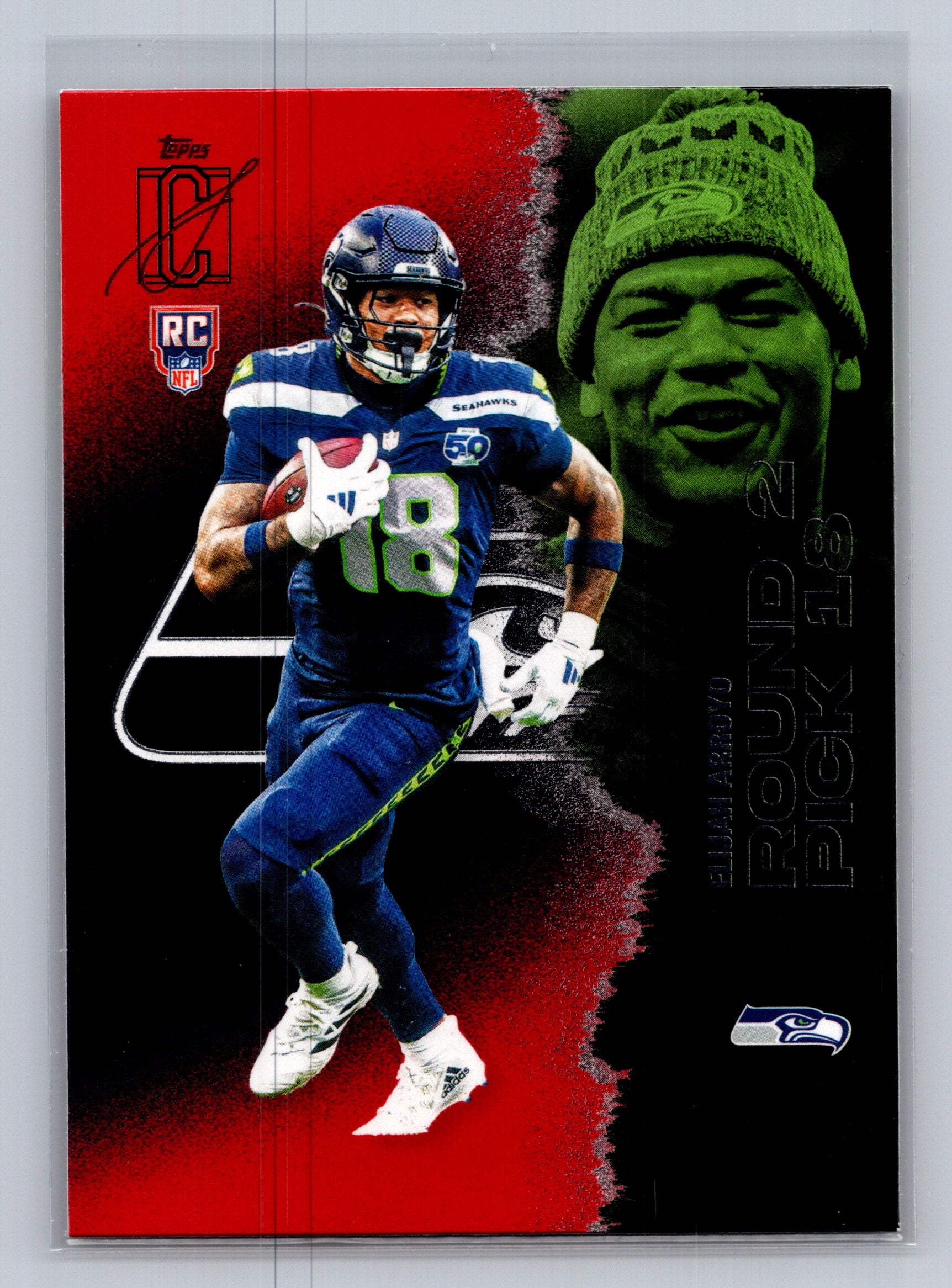 2025 Topps Signature Class #136 Elijah Arroyo Red & Black