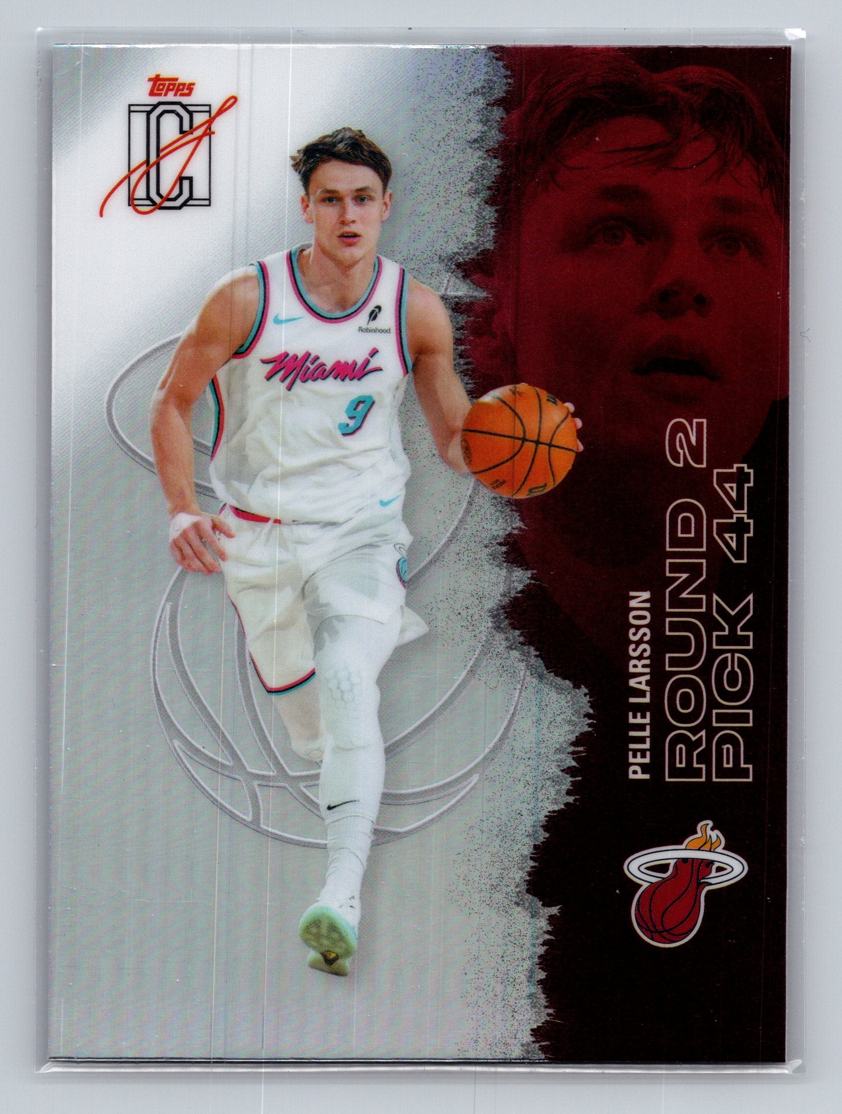2025-26 Topps Signature Class #7 Pelle Larsson Chrome