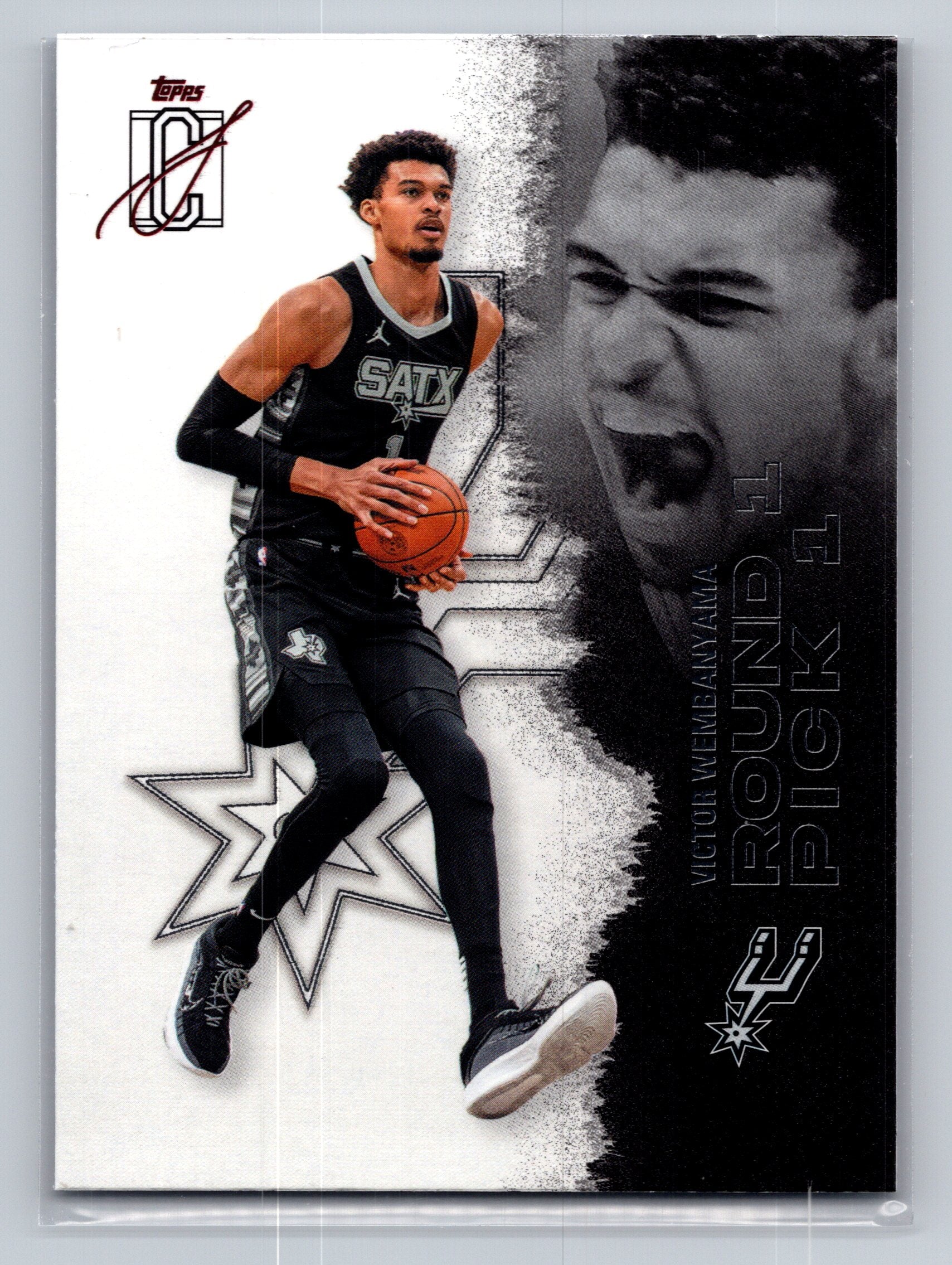 2025-26 Topps Signature Class #55 Victor Wembanyama