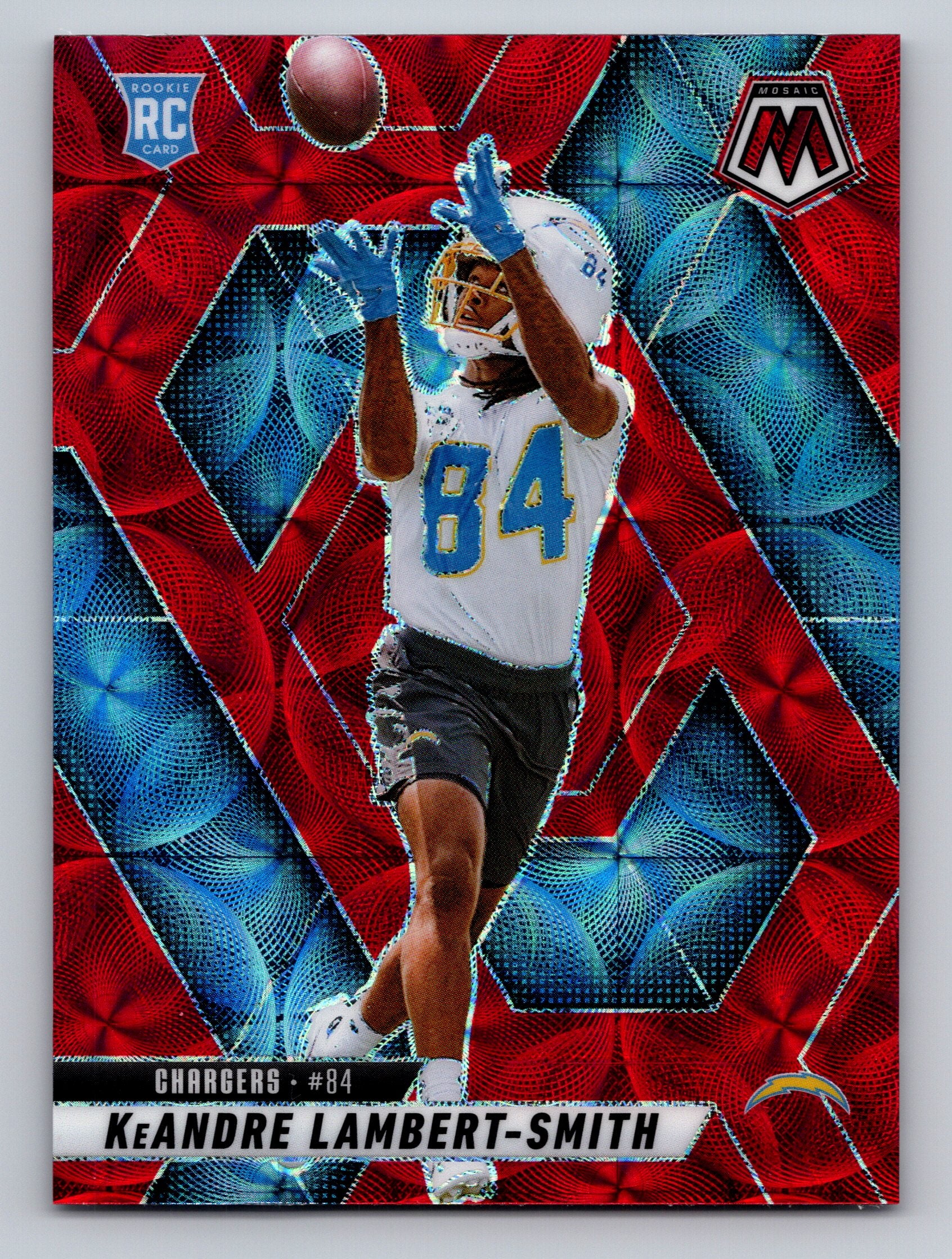 2025 Panini Mosaic #336 KeAndre Lambert-Smith Red Scope