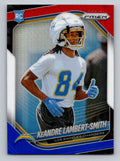 2025 Panini Prizm #349 KeAndre Lambert-Smith Red White and Blue