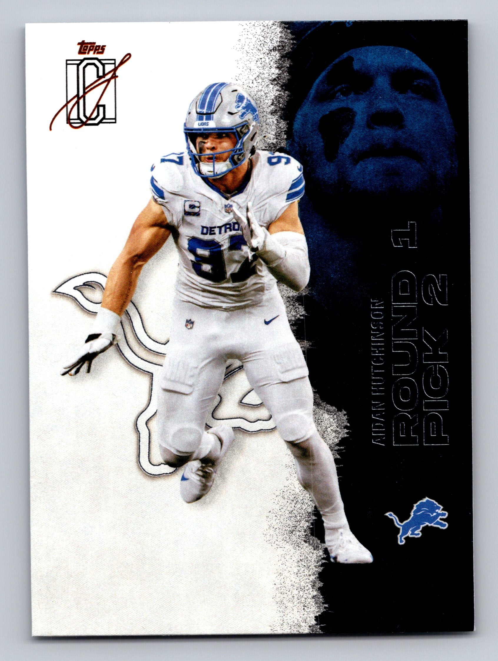 2025 Topps Signature Class #74 Aidan Hutchinson