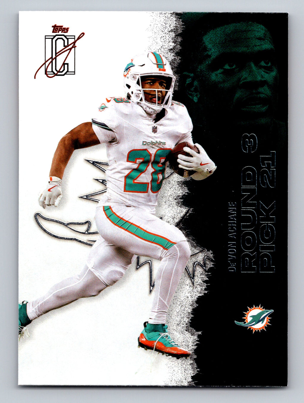 2025 Topps Signature Class #35 De'Von Achane