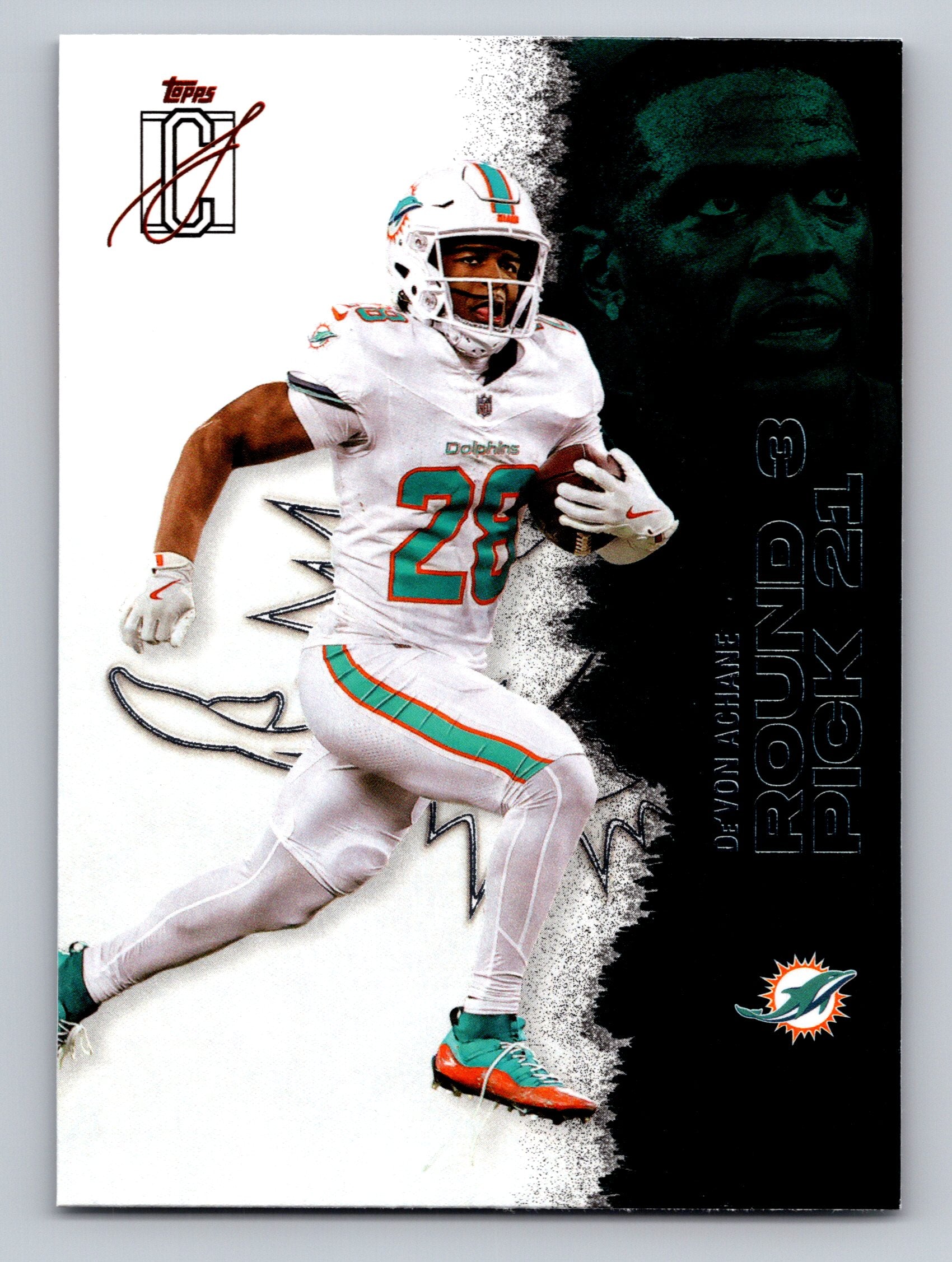 2025 Topps Signature Class #35 De'Von Achane