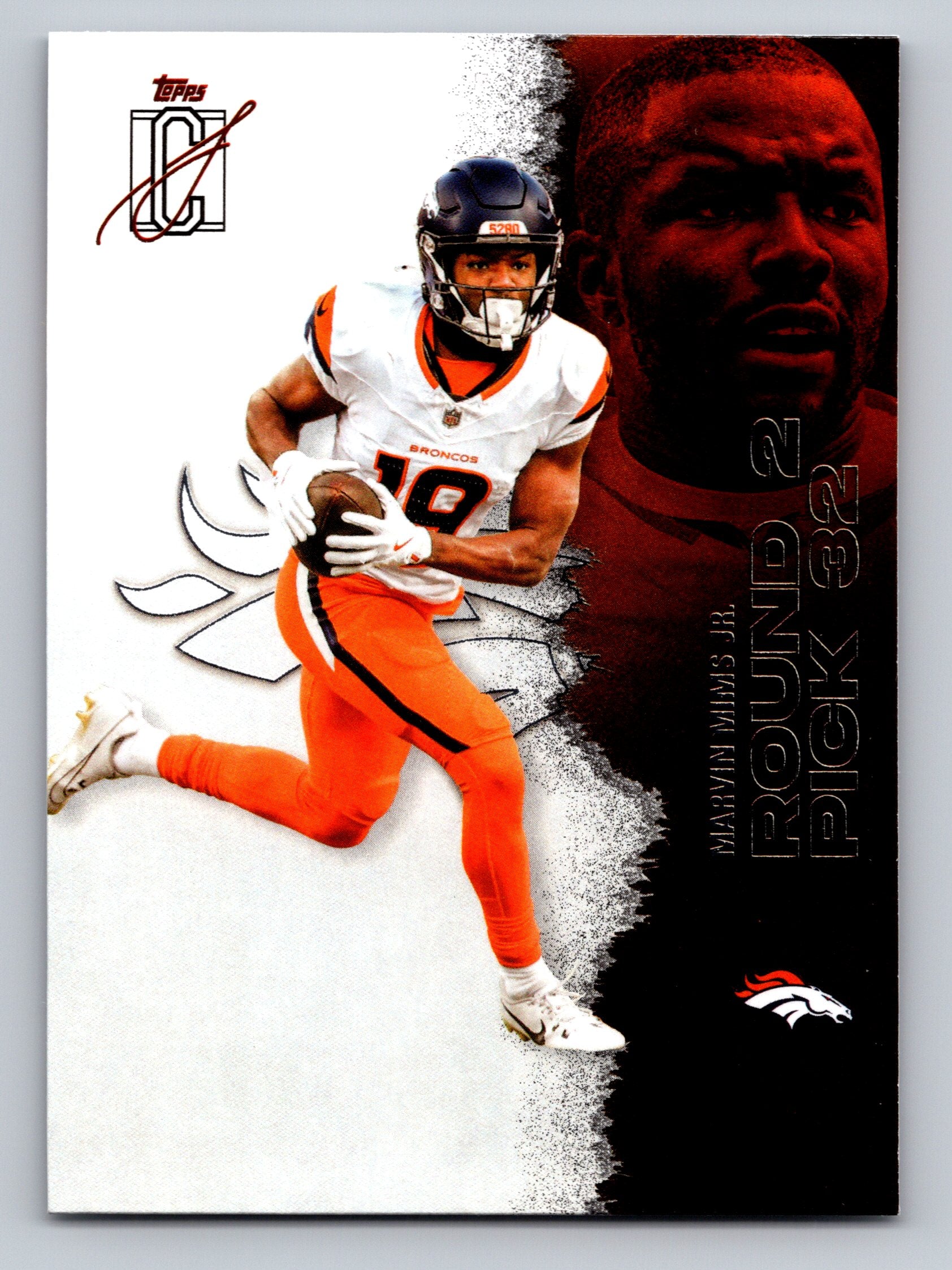2025 Topps Signature Class #73 Marvin Mims Jr.