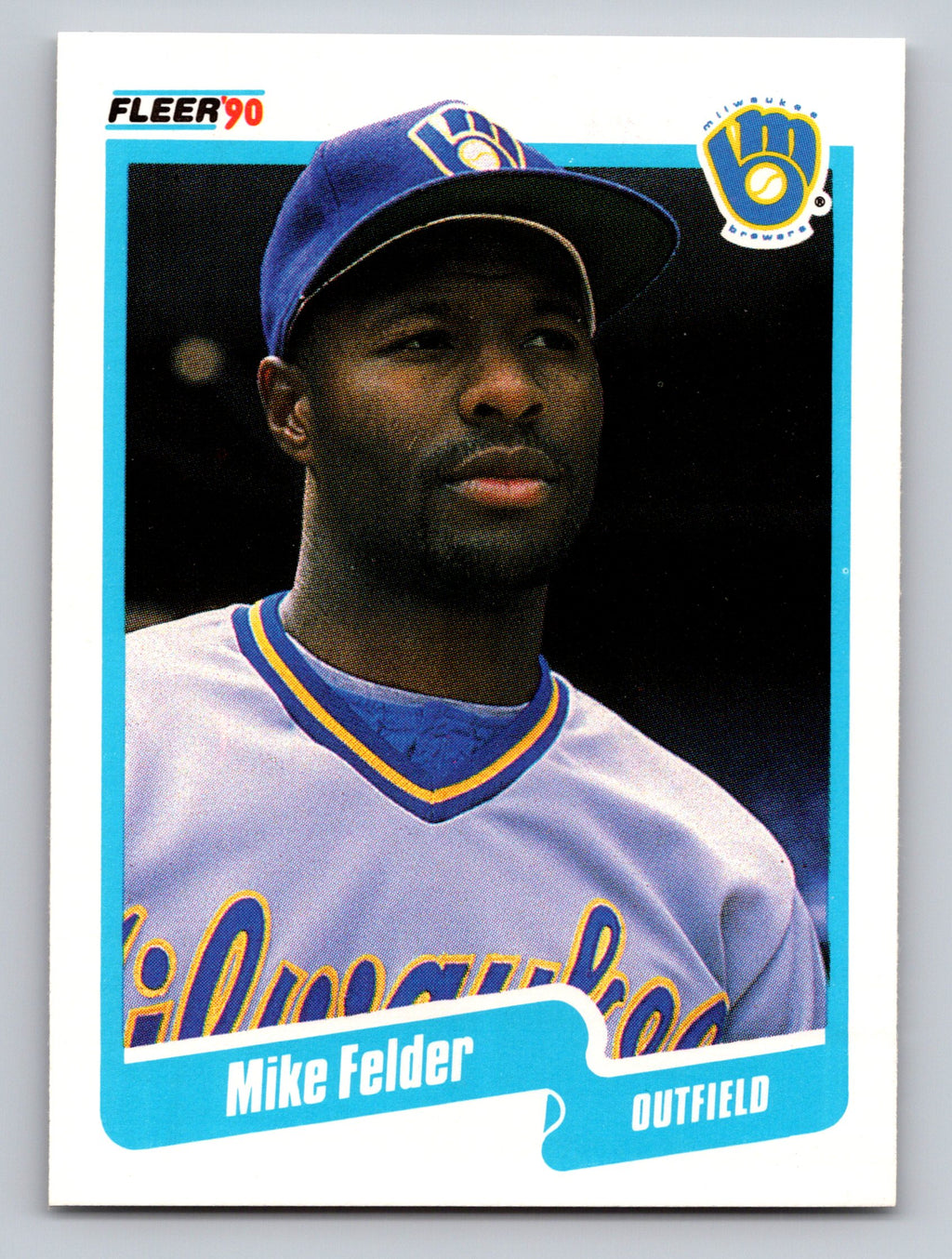 1990 Fleer #321 Mike Felder