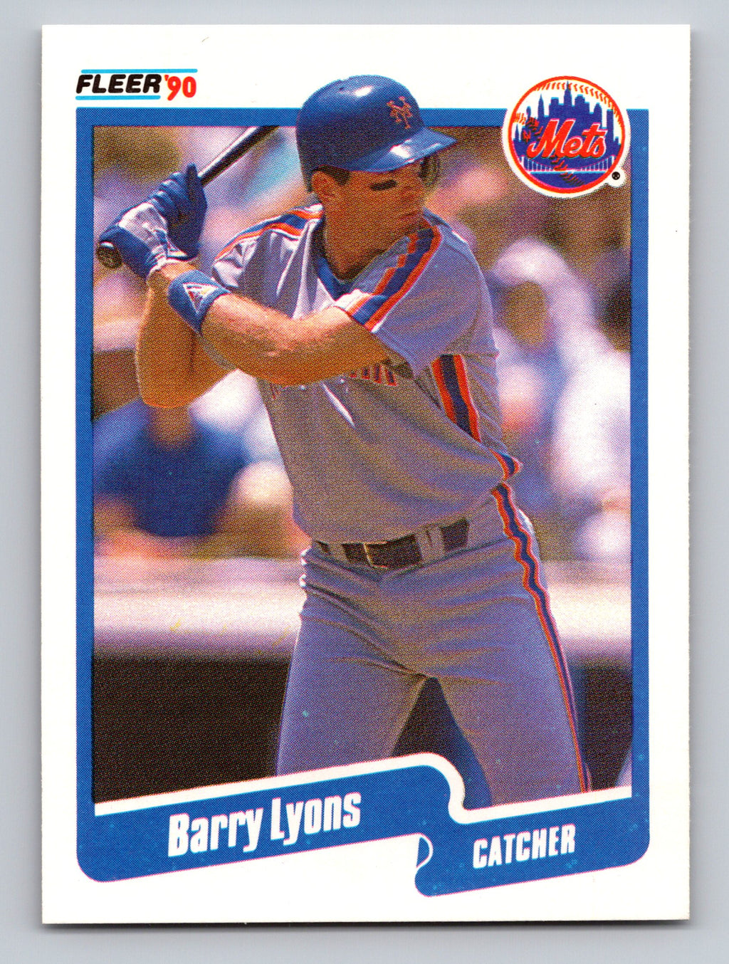1990 Fleer #209 Barry Lyons